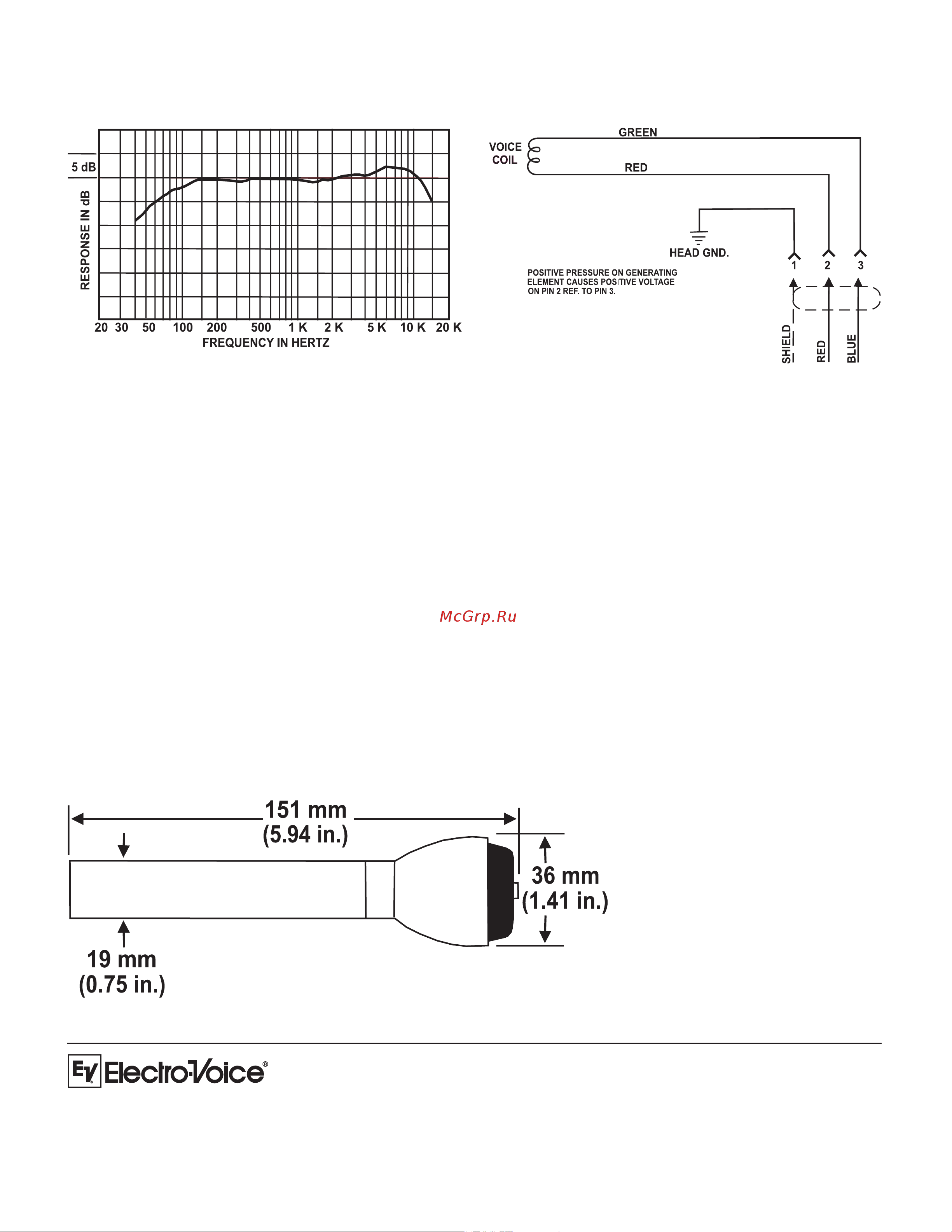 ELECTRO VOICE 635 A [2/2] Architects and engineers specifications