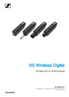 Sennheiser XSW-D Portable Eng Set Руководство по эксплуатации