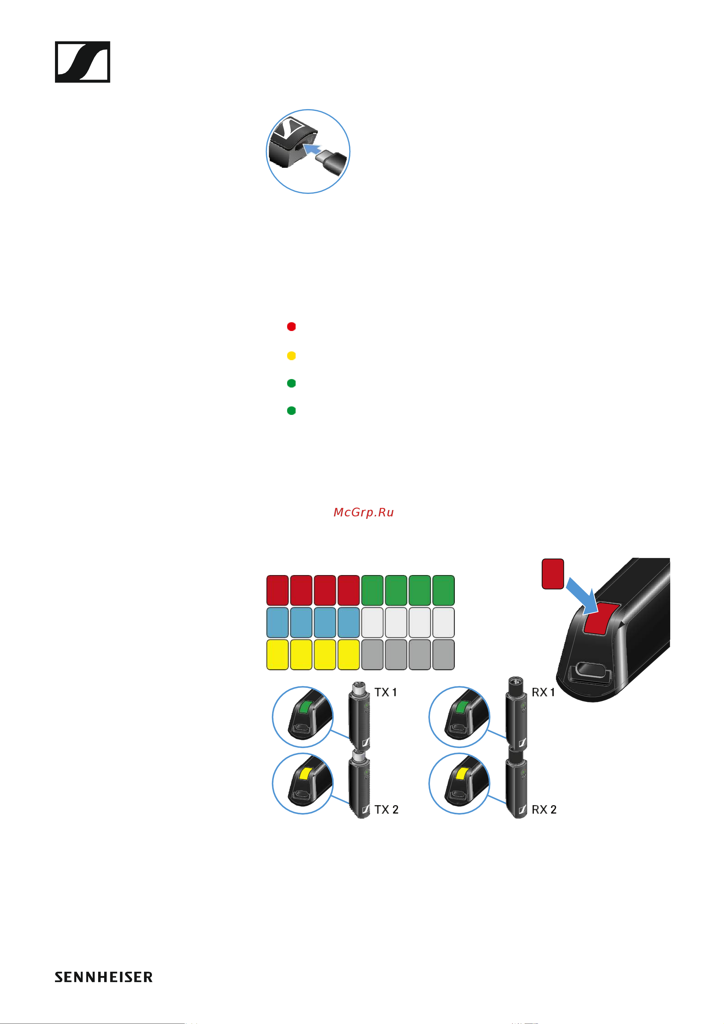 Sennheiser XSW-D Portable Eng Set Руководство по эксплуатации онлайн [28/78] 776593