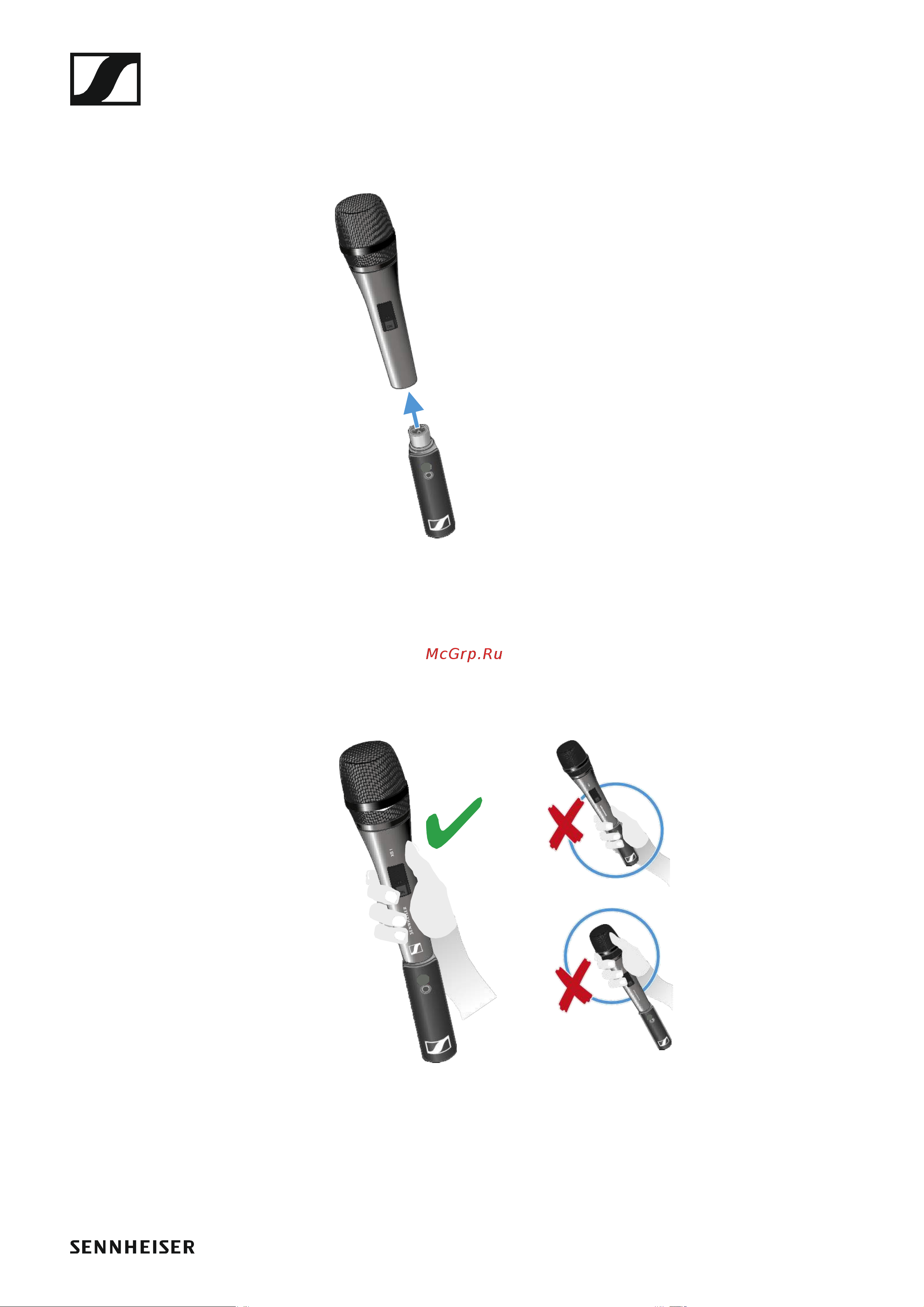 Sennheiser XSW-D Portable Eng Set [31/78] Использование