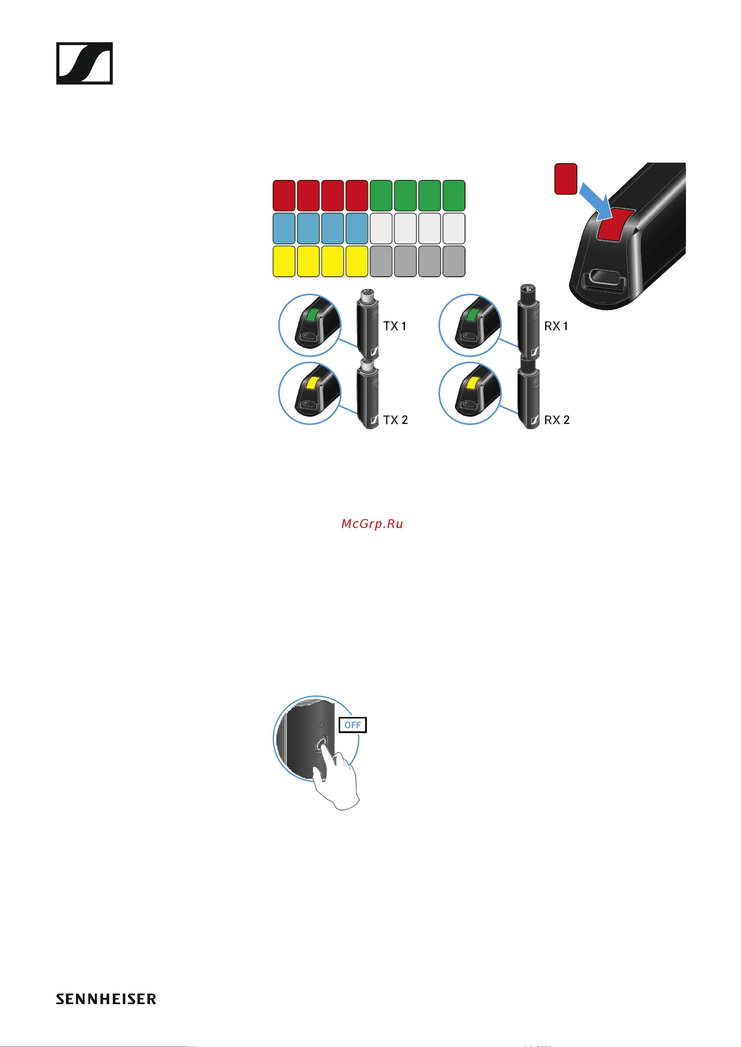 Sennheiser XSW-D Portable Eng Set Руководство по эксплуатации онлайн [35/78] 776593