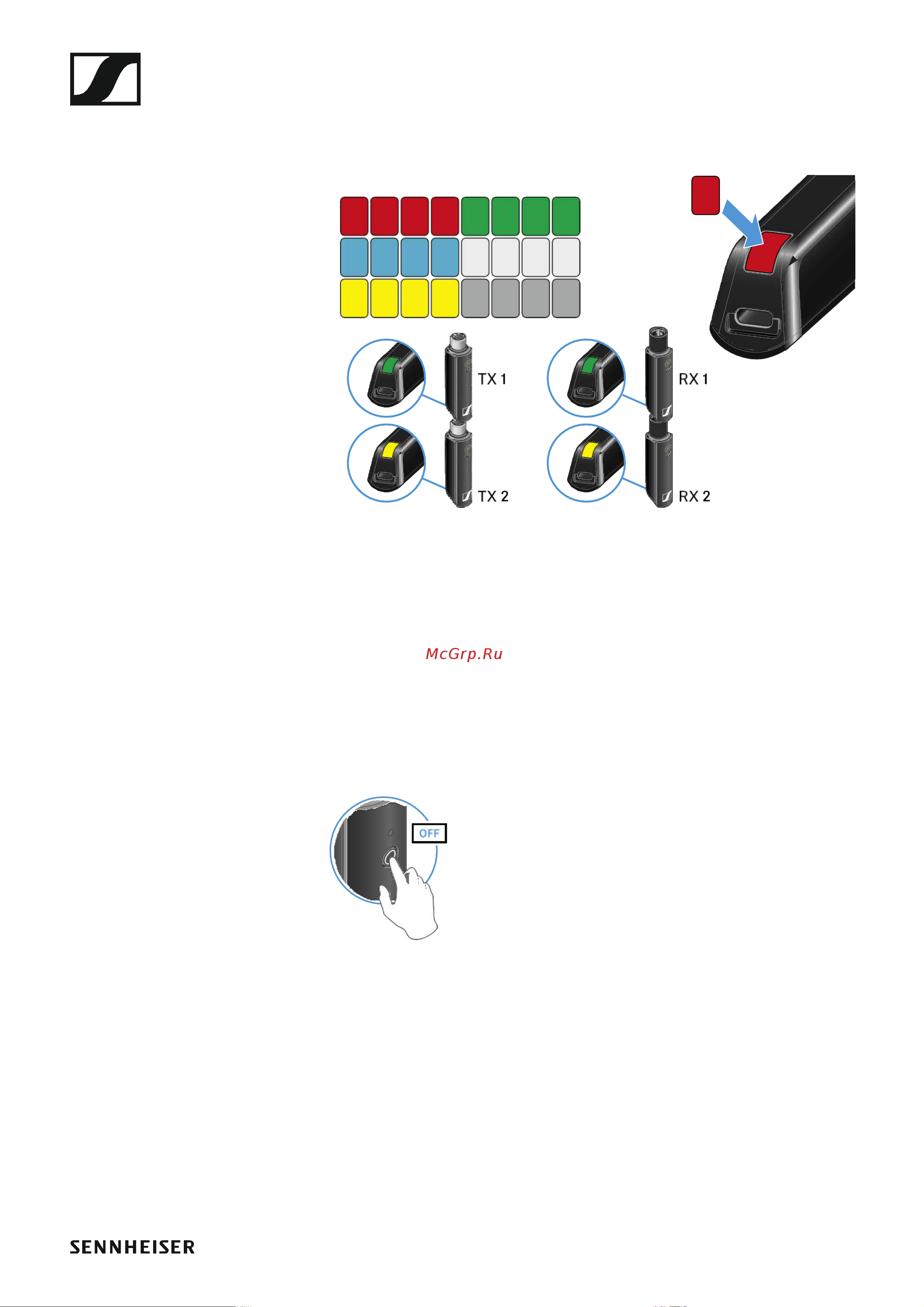 Sennheiser XSW-D Portable Eng Set Руководство по эксплуатации онлайн [50/78] 776593