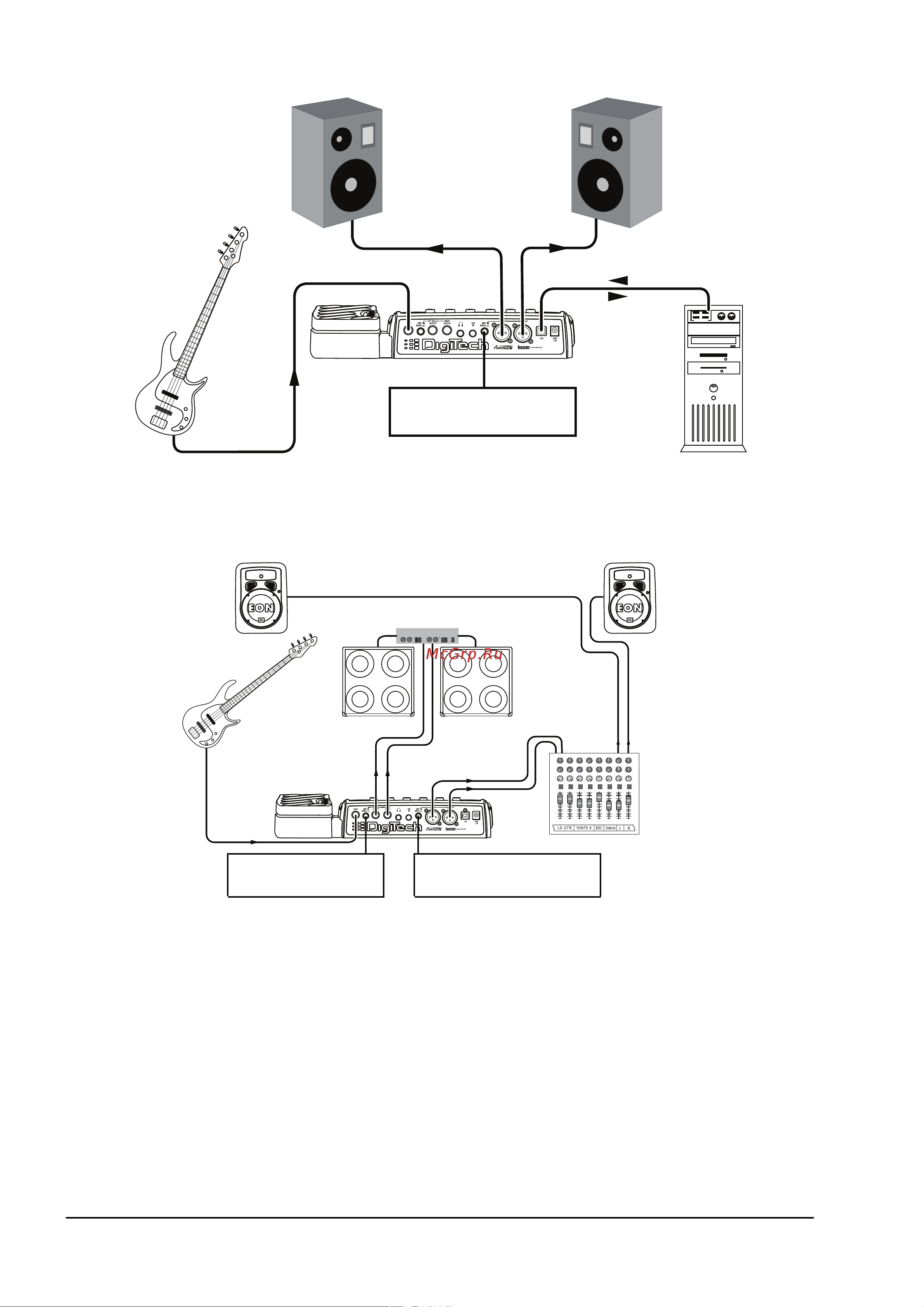 Digitech BP355 [16/44] Digitech bp355 ðóêîâîäñòâî ïîëüçîâàòåëÿ