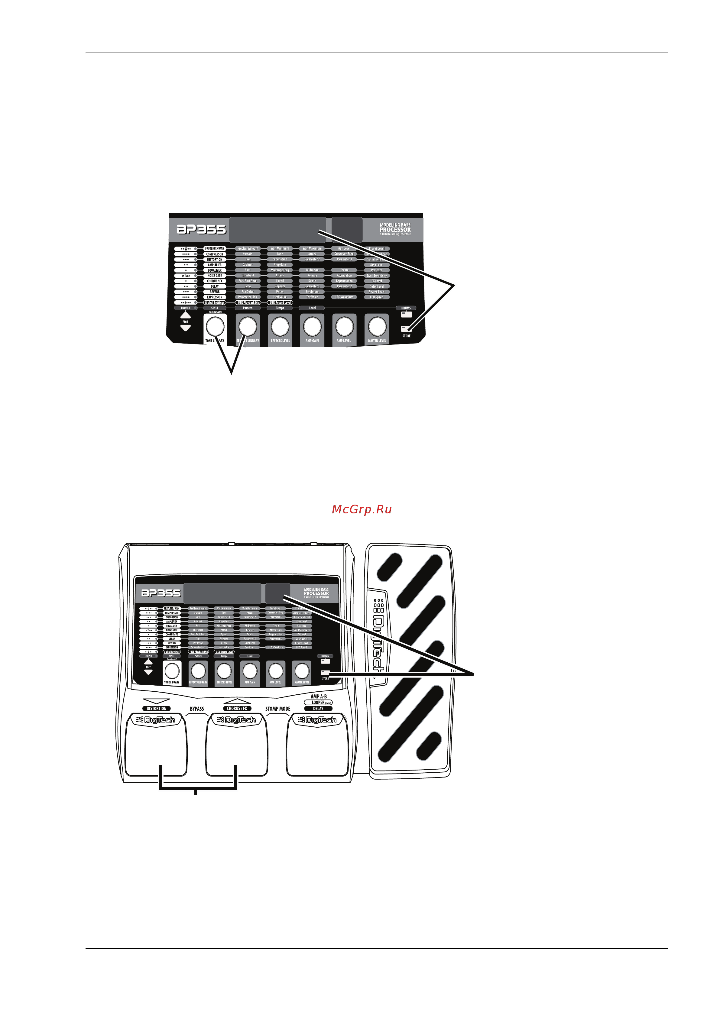 Digitech BP355 [19/44] Ñîõðàíåíèå êîïèðîâàíèå ïåðåèìåíîâàíèå ïðåñåòà