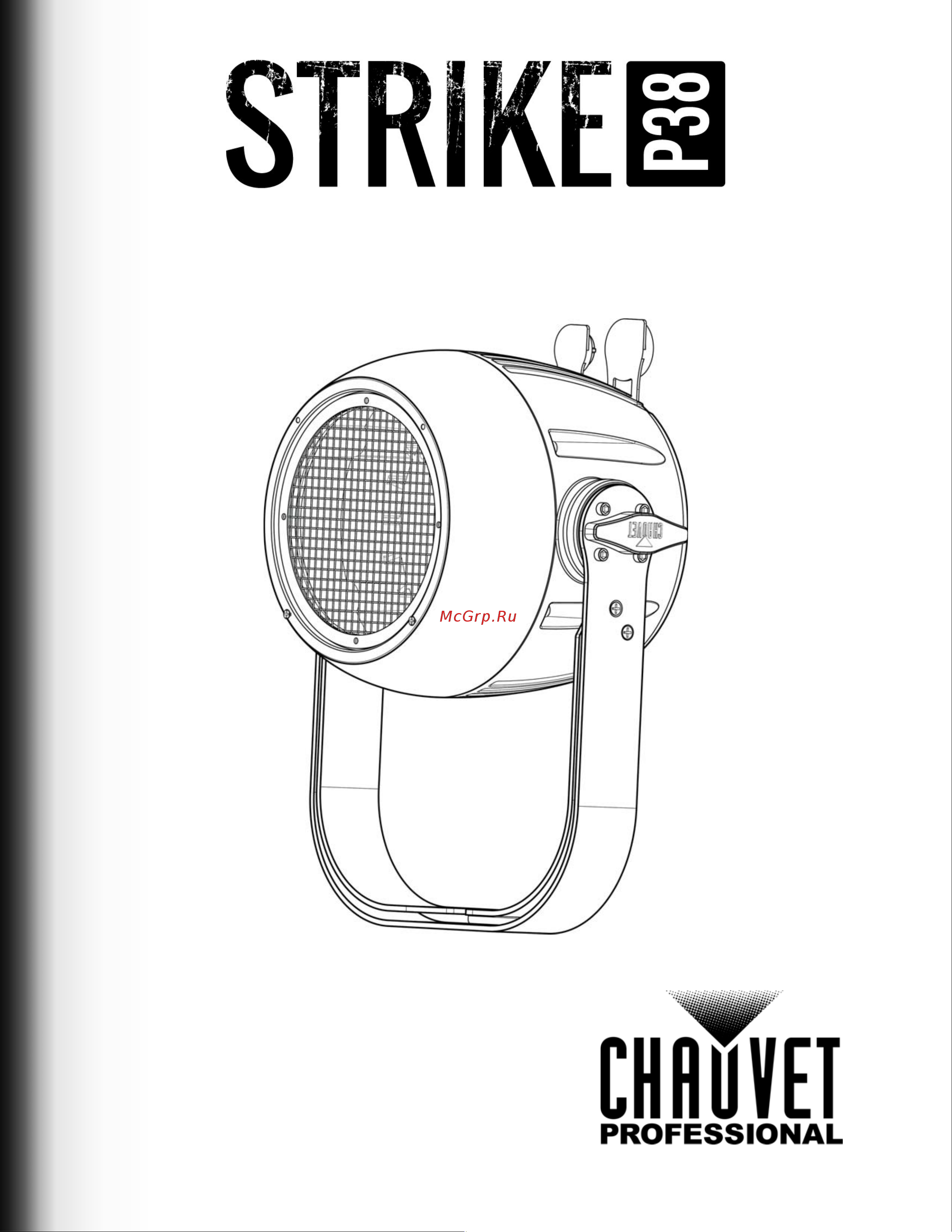 CHAUVET Strike P38 Руководство по эксплуатации онлайн