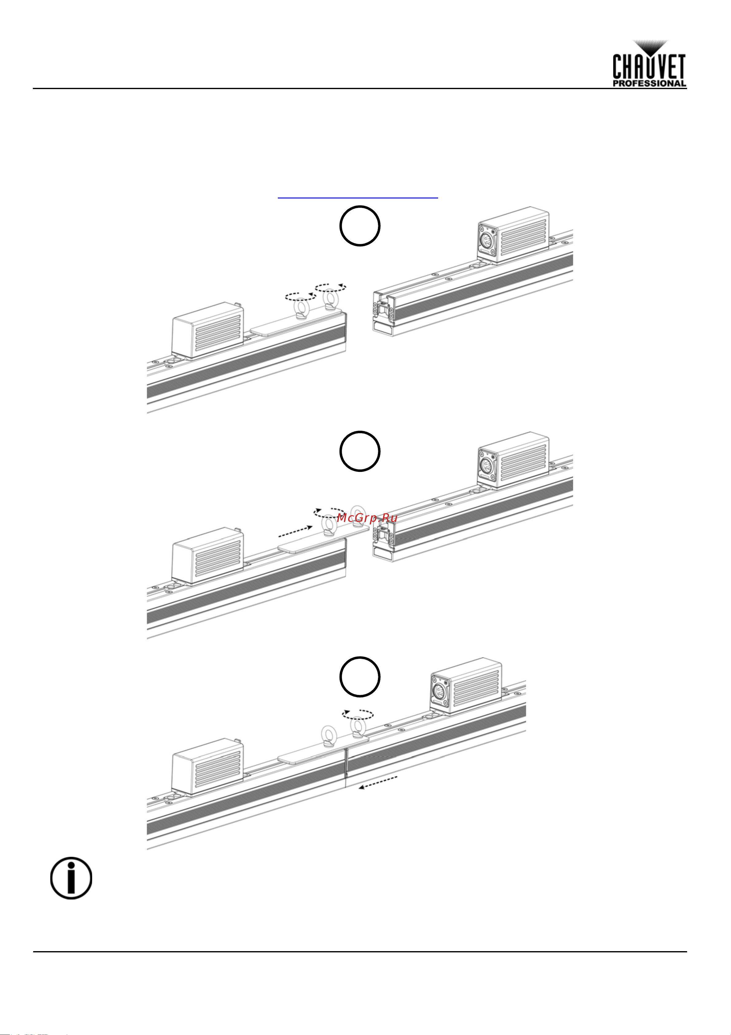CHAUVET Cumulus [6/28] Quick reference guide