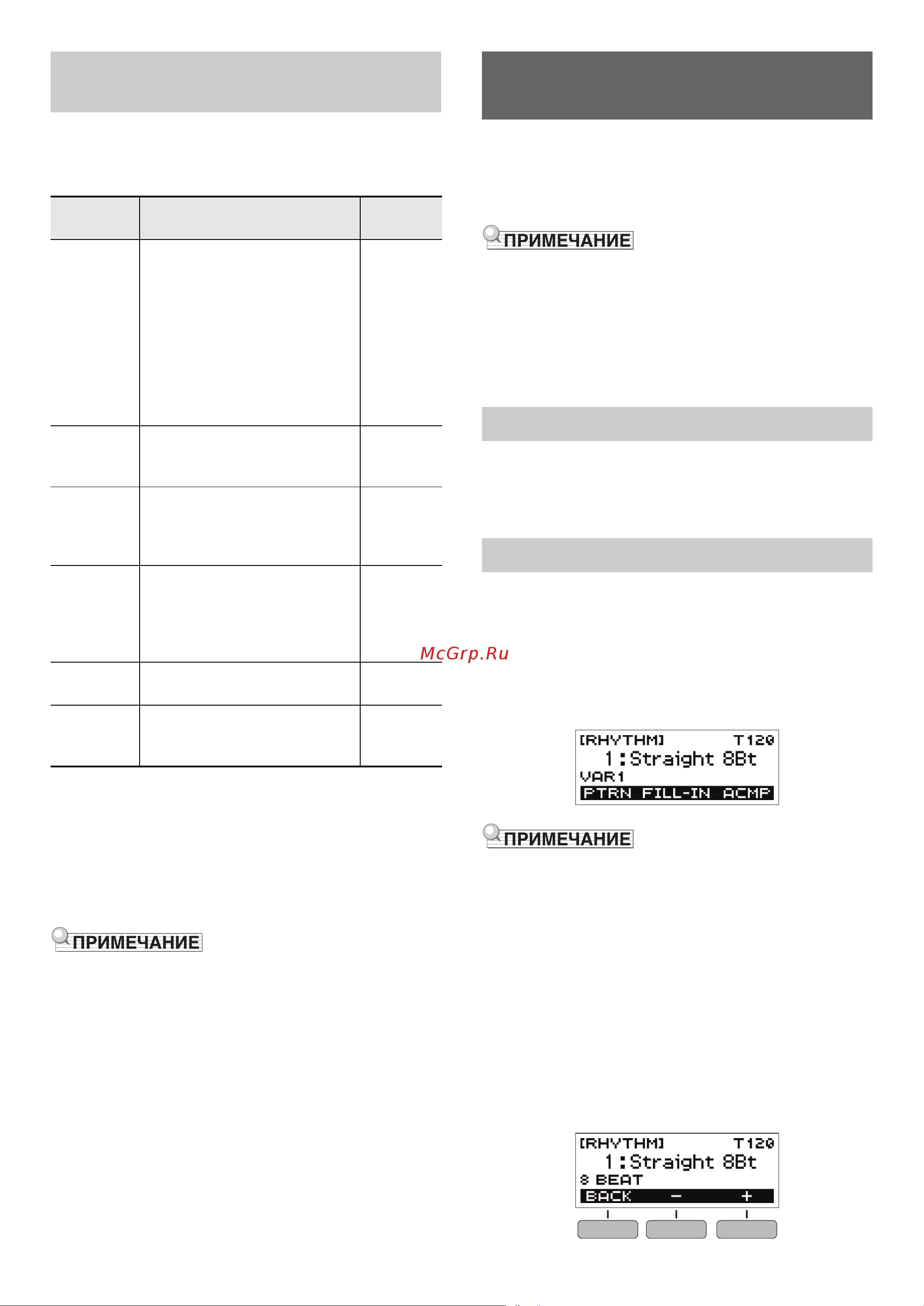 Casio CT-S200BK [24/51] Игра с ритмическим сопровождением