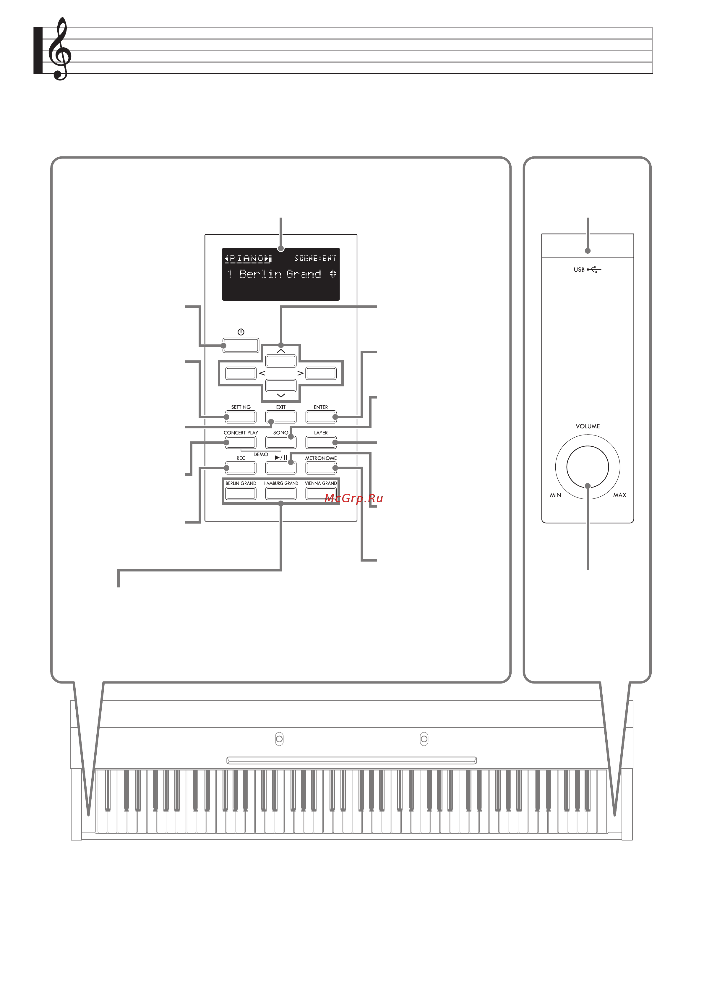 Casio GP-510 BP [6/84] Общие указания