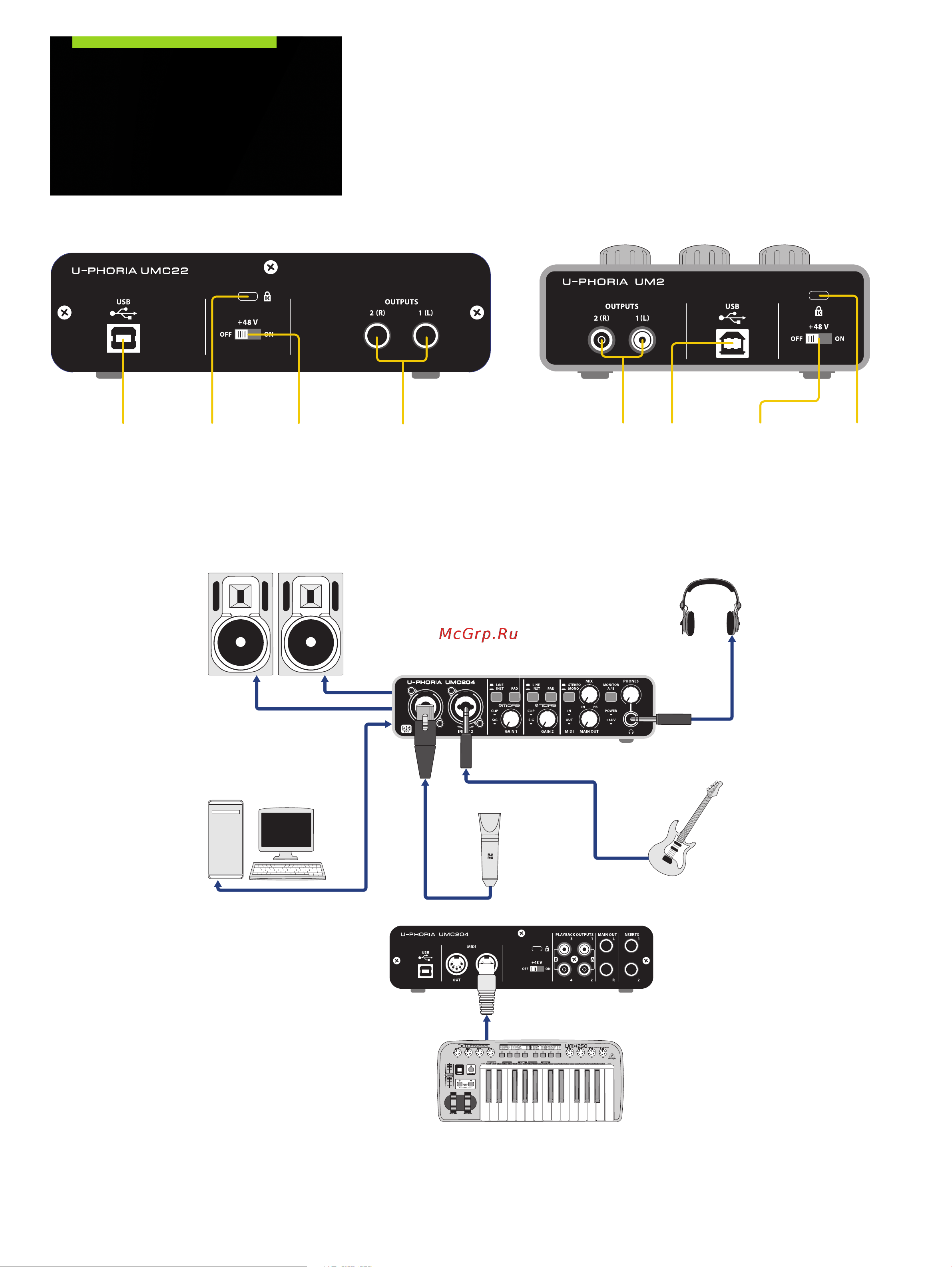 Behringer UMC204 [4/5] U phoria umc204 umc202 umc22 um2