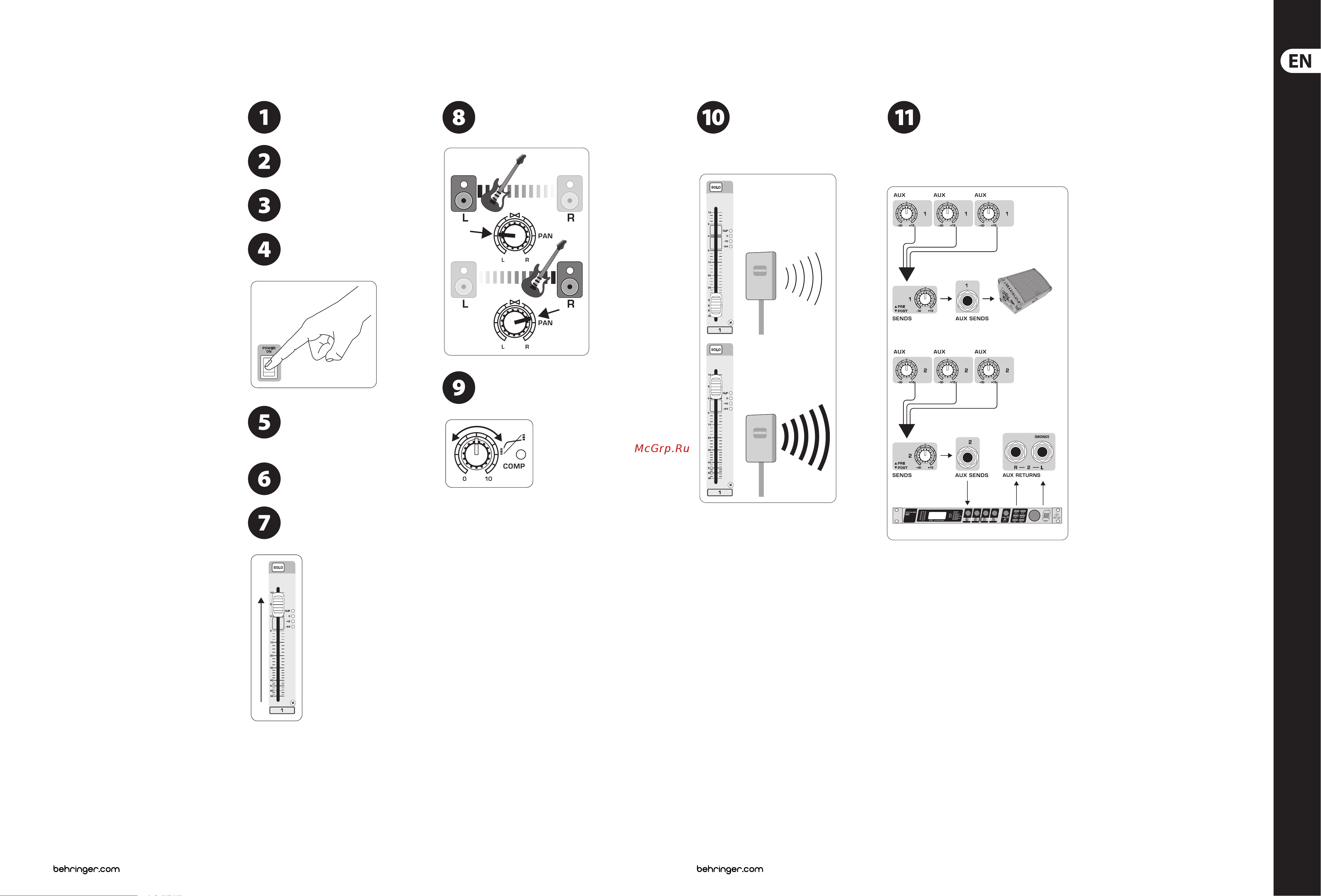 Behringer UFX1604 [15/39] Xenyx ufx1604 getting started