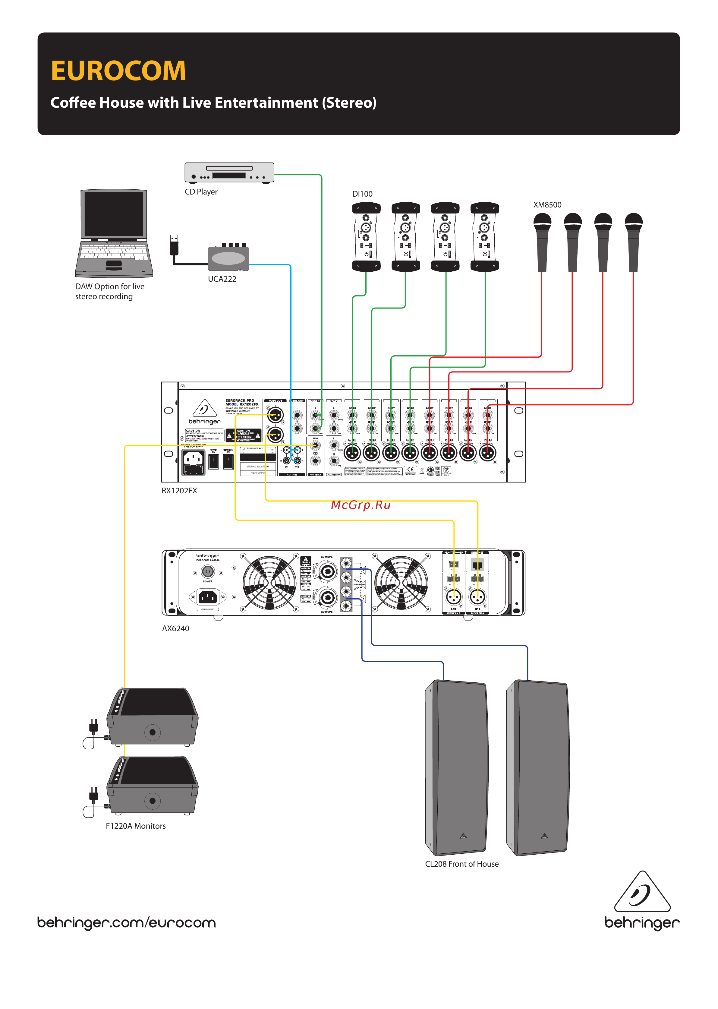 Behringer ST2600 Руководство по эксплуатации онлайн