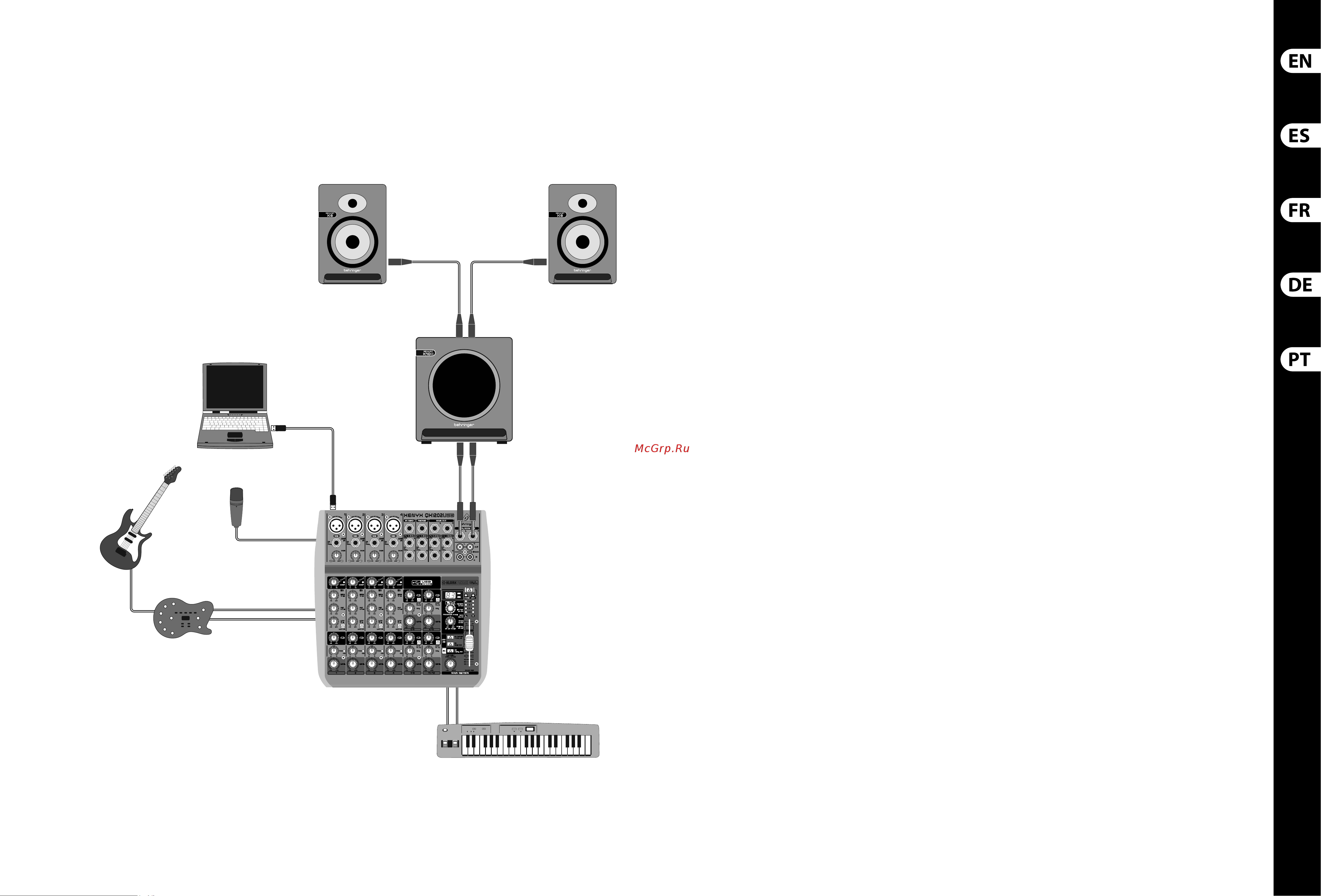 Behringer NEKKST K10S [6/14] Nekkst k8 k6 k5 k10s hook up