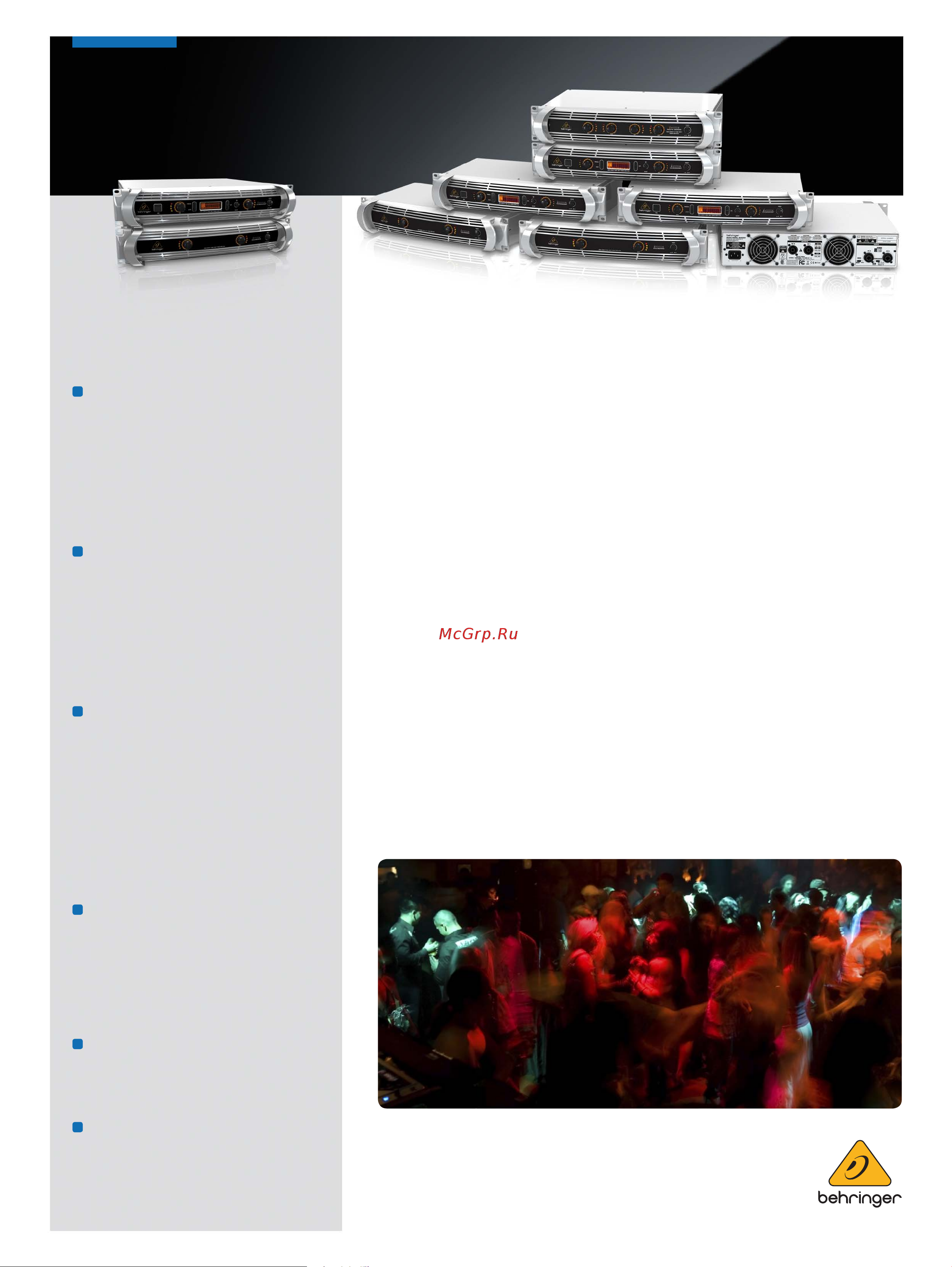 Behringer NU12000 Руководство по эксплуатации онлайн