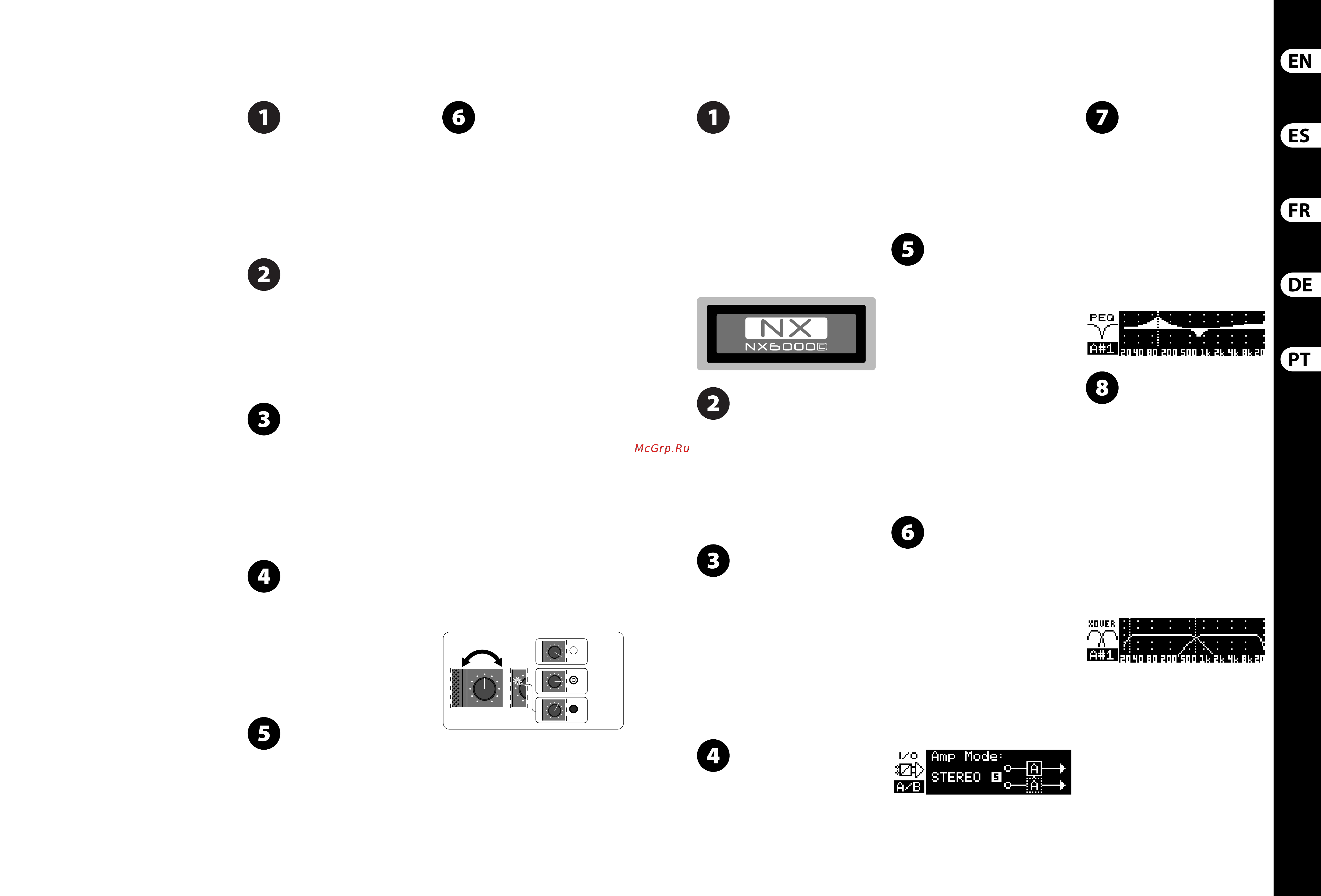Behringer NX4-6000 [12/23] Nx6000 nx3000 nx1000 nx4 6000 getting started nx6000d nx3000d nx1000d getting started