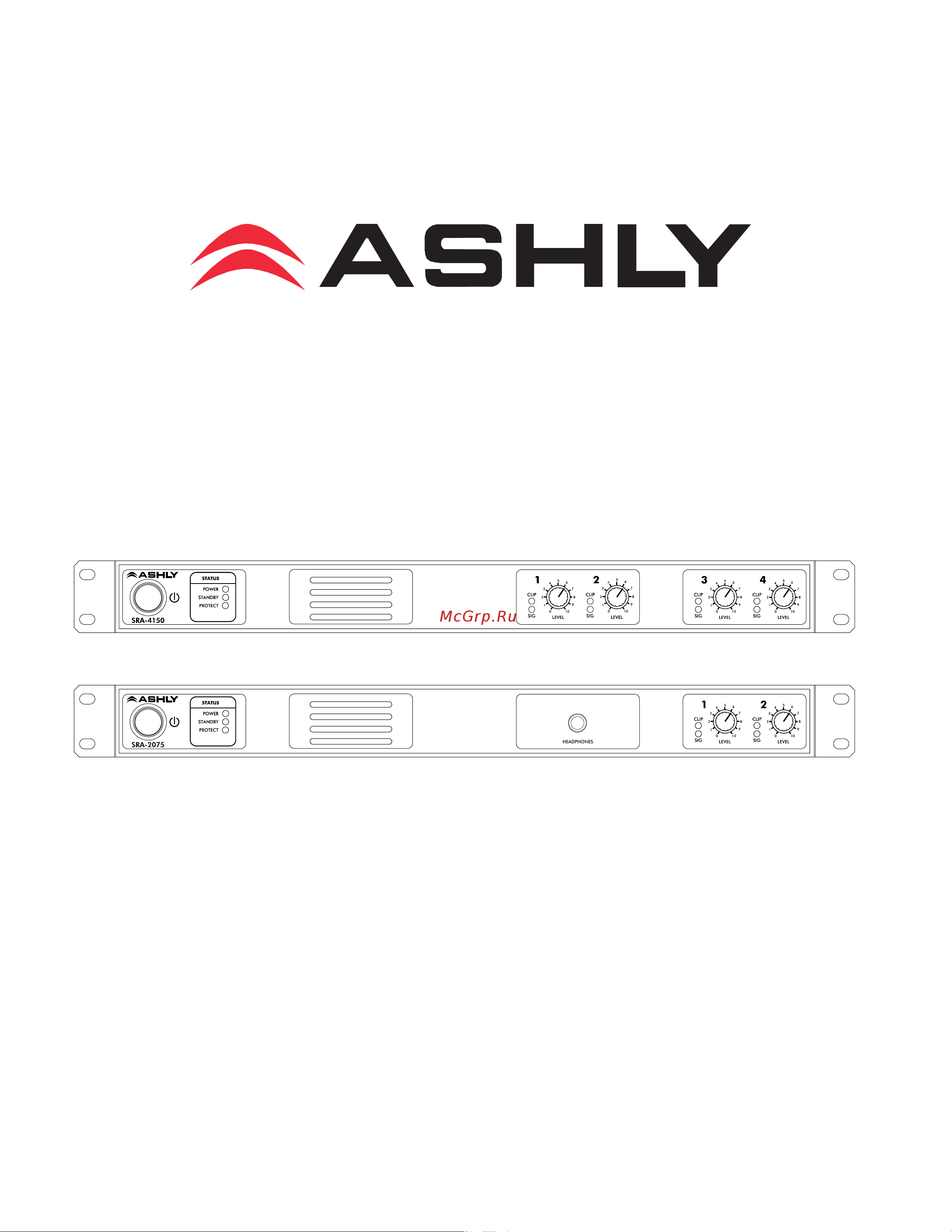 ASHLY SRA-4150 Руководство по эксплуатации онлайн