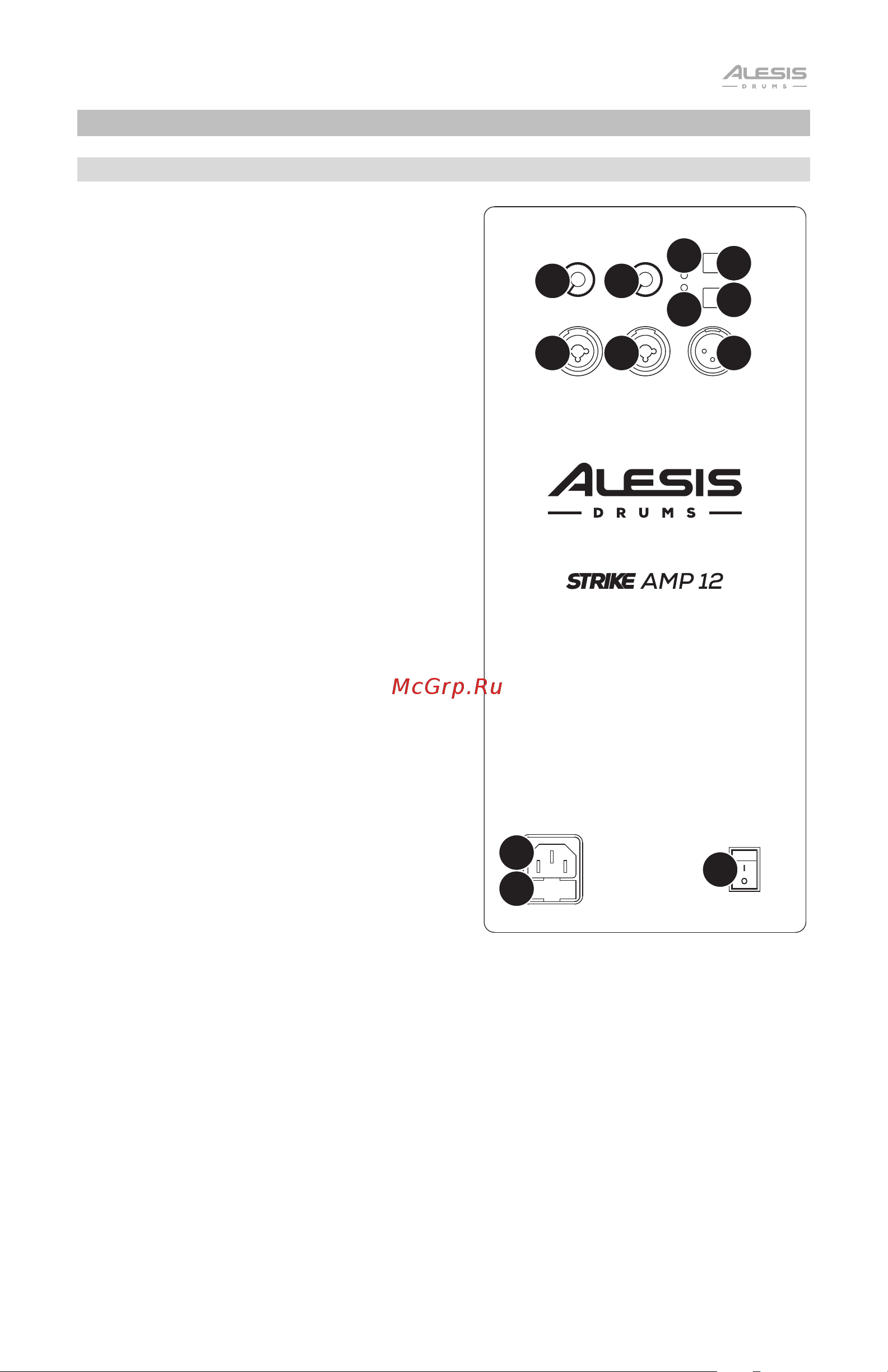 Alesis Strike Amp 12 [21/28] Caratteristiche