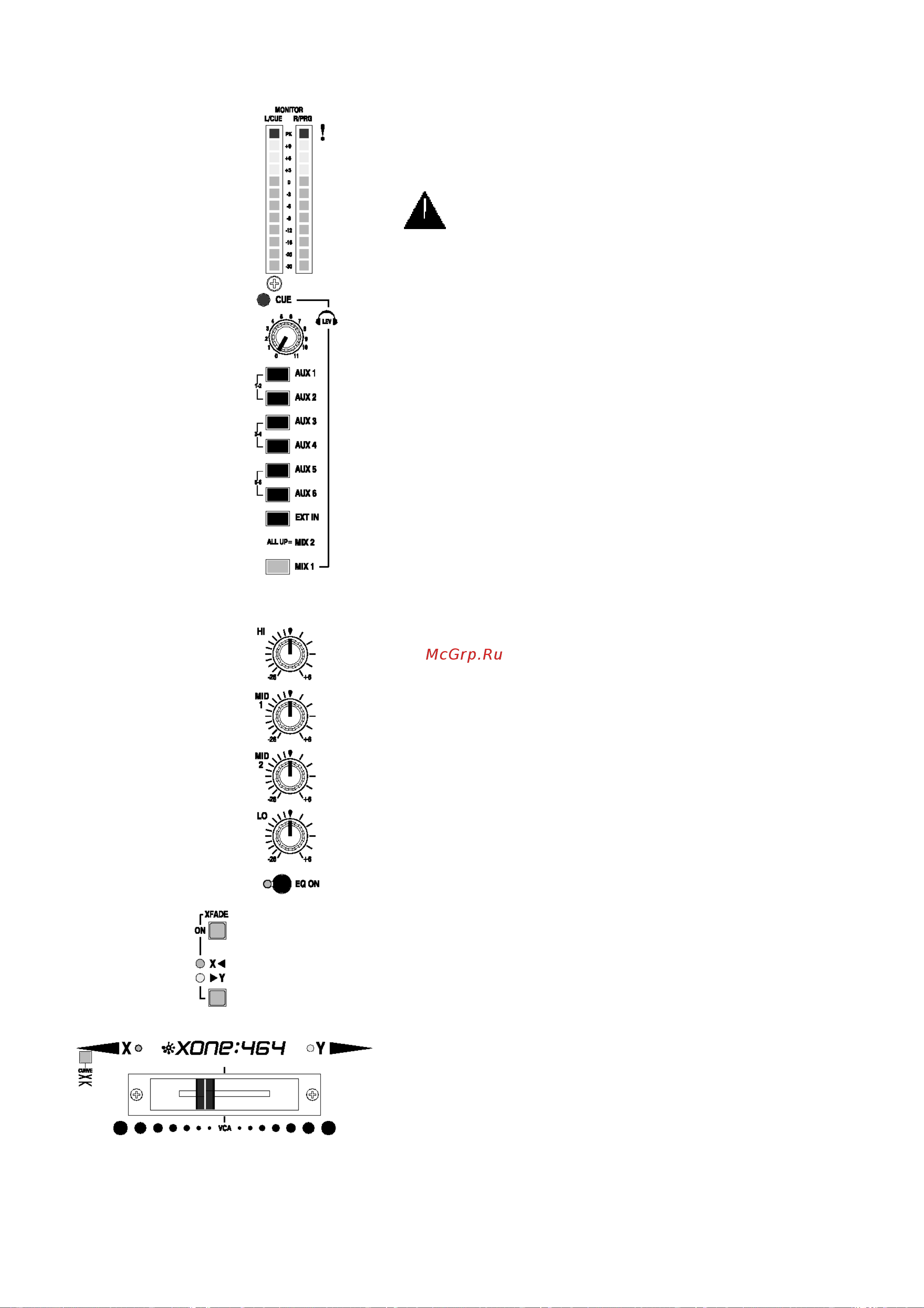 ALLEN & HEATH XONE464 [11/38] Xone 464 руководство пользователя 11