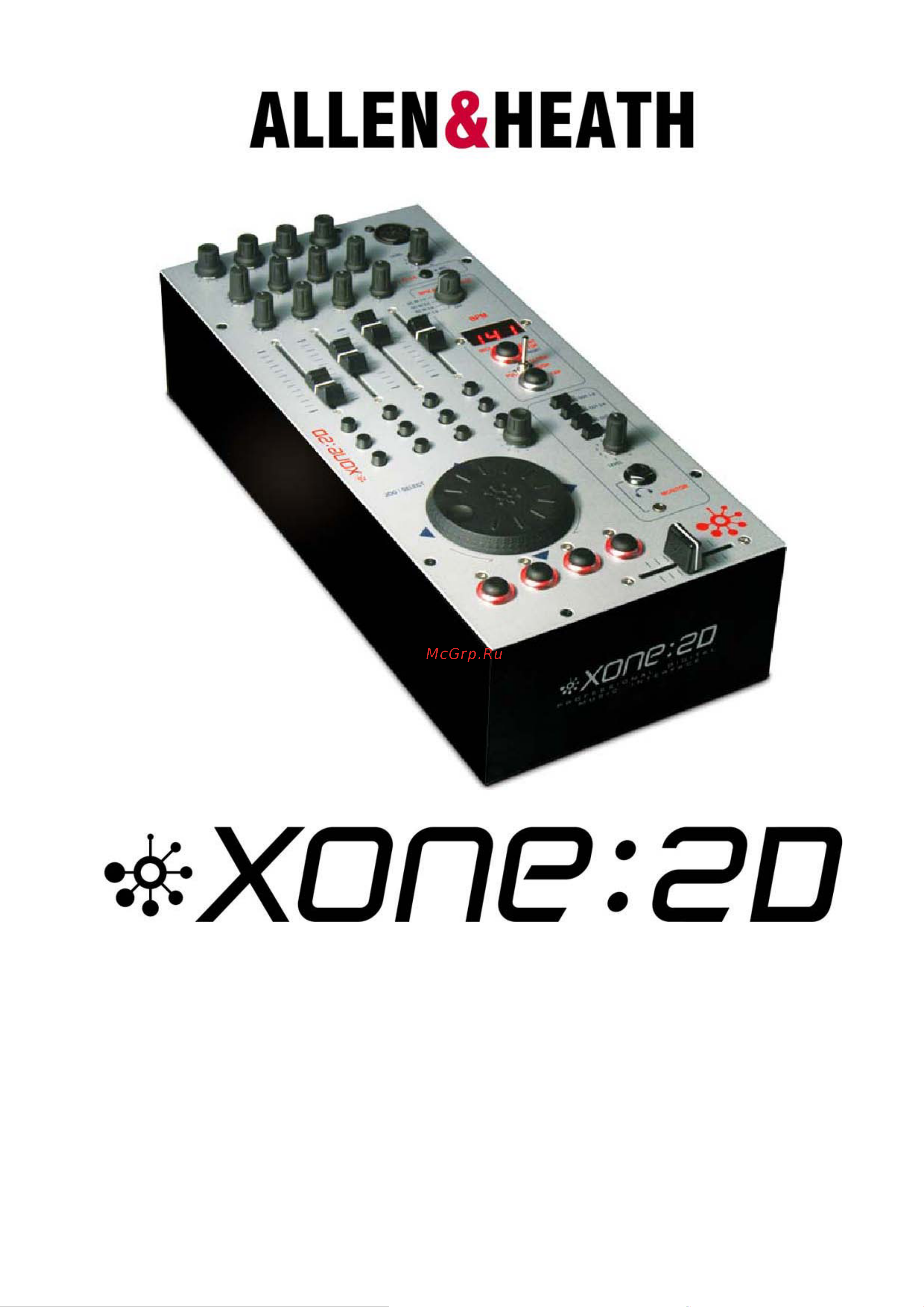 ALLEN & HEATH XONE2D Руководство по эксплуатации онлайн