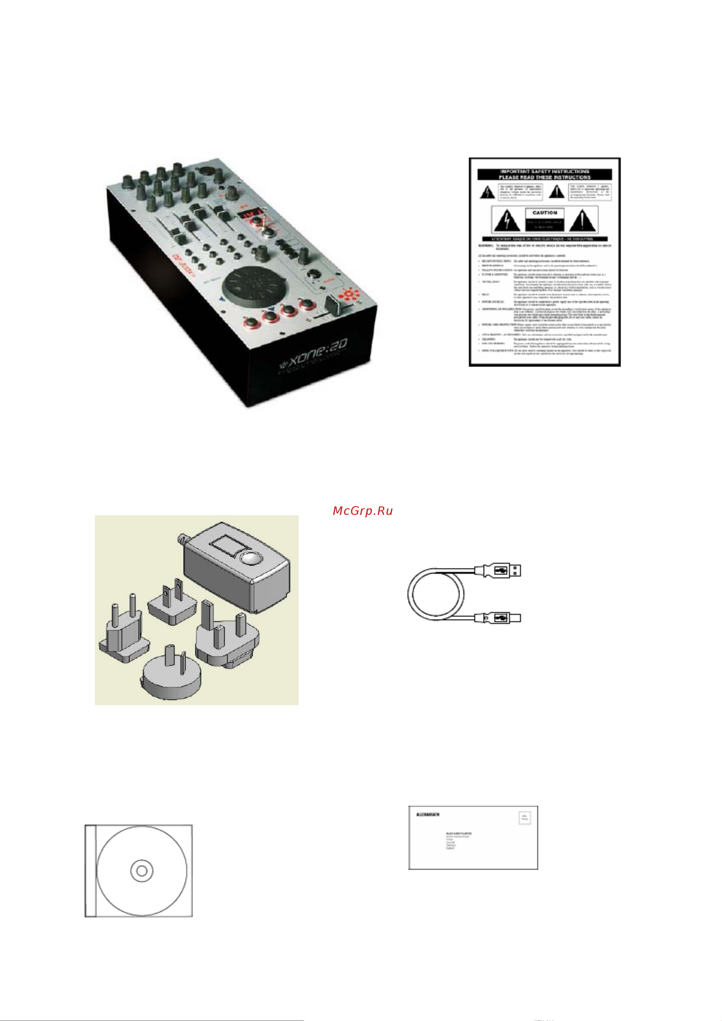ALLEN & HEATH XONE2D [4/32] Allen heath xone 2d 4