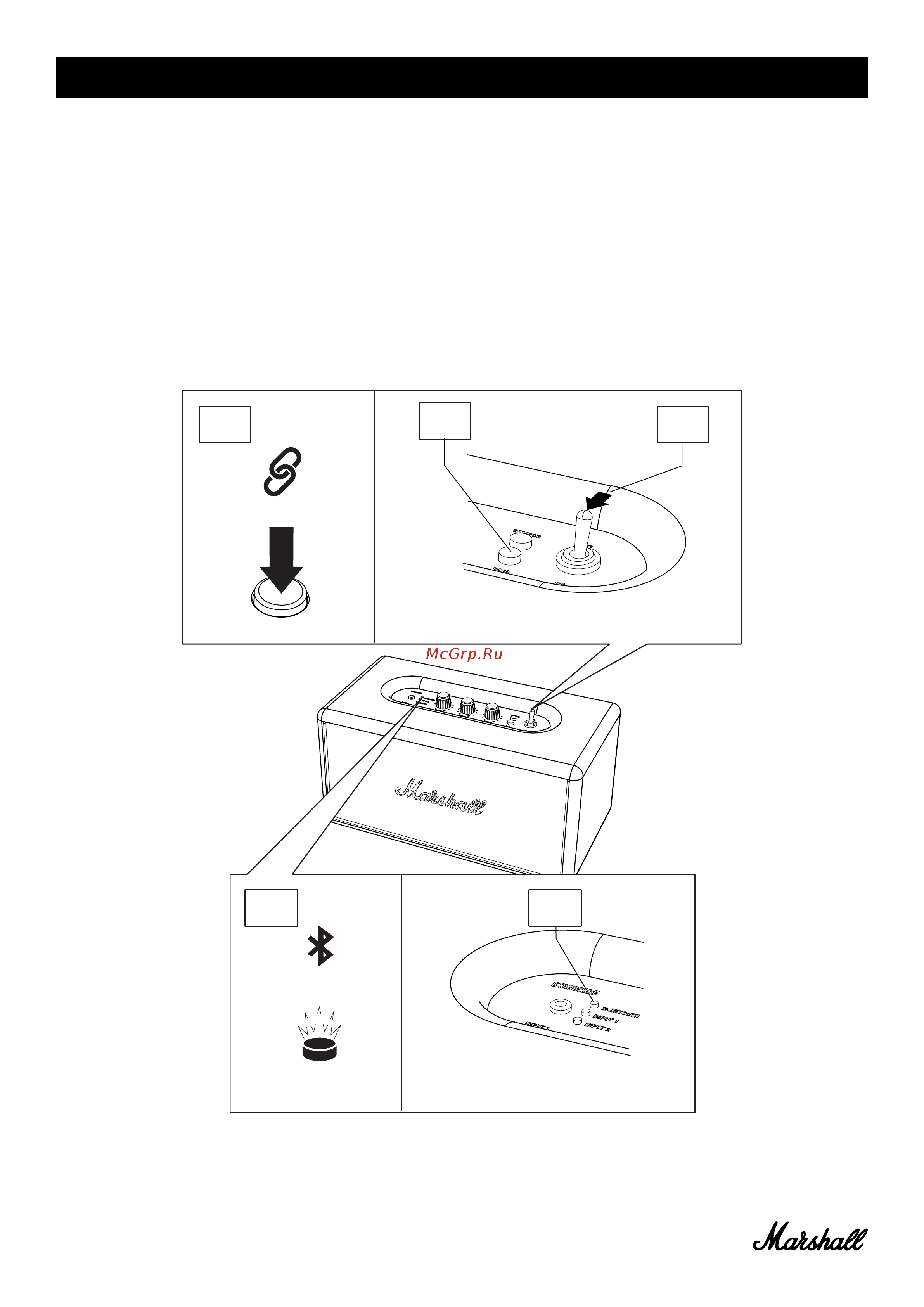 Marshall Stanmore BT [12/24] Подключение посредством bluetooth сопряжение
