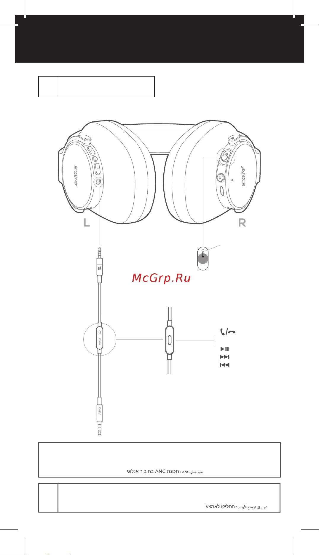 AKG N700NC (GP-N700HAHCEAA) [7/22] Wireless