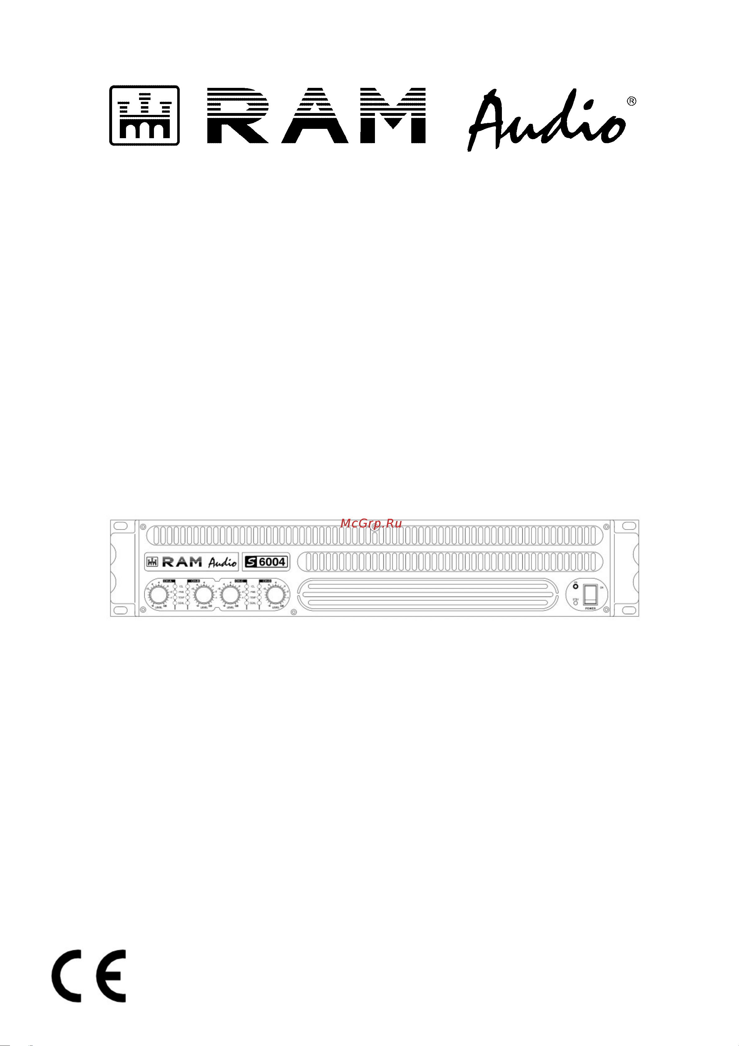 RAM AUDIO S-3000 Руководство по эксплуатации онлайн