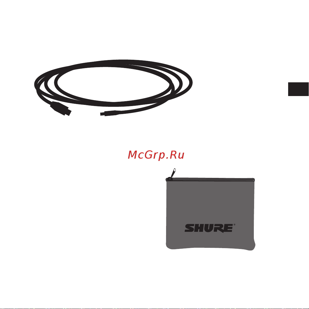 Rode SHURE SM 58-X2U [83/108] 付属アクセサリー