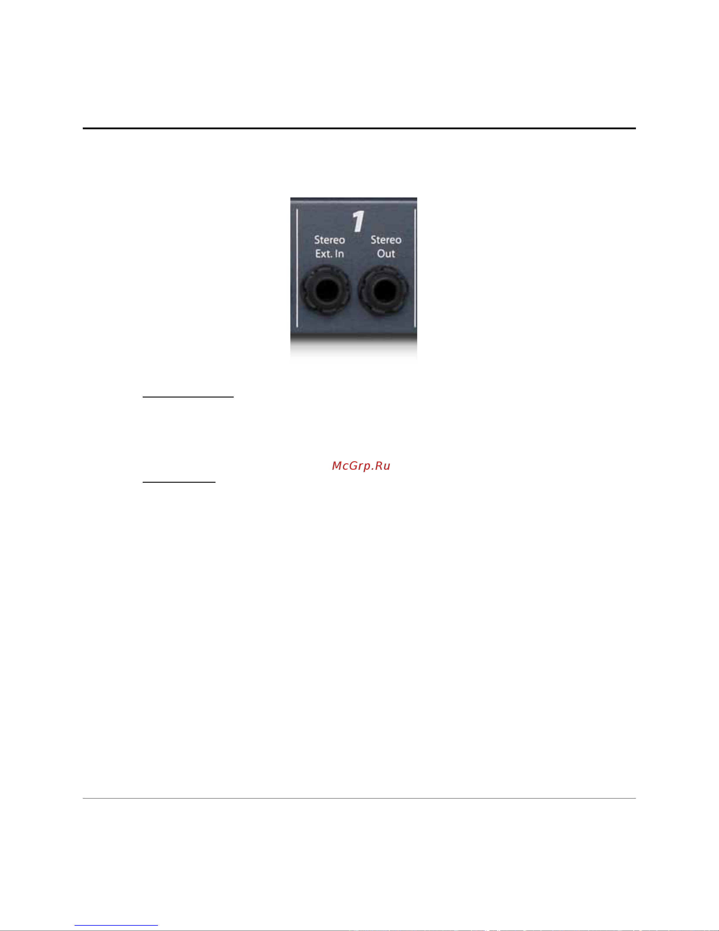 PRESONUS HP60 [14/20] Controls connections