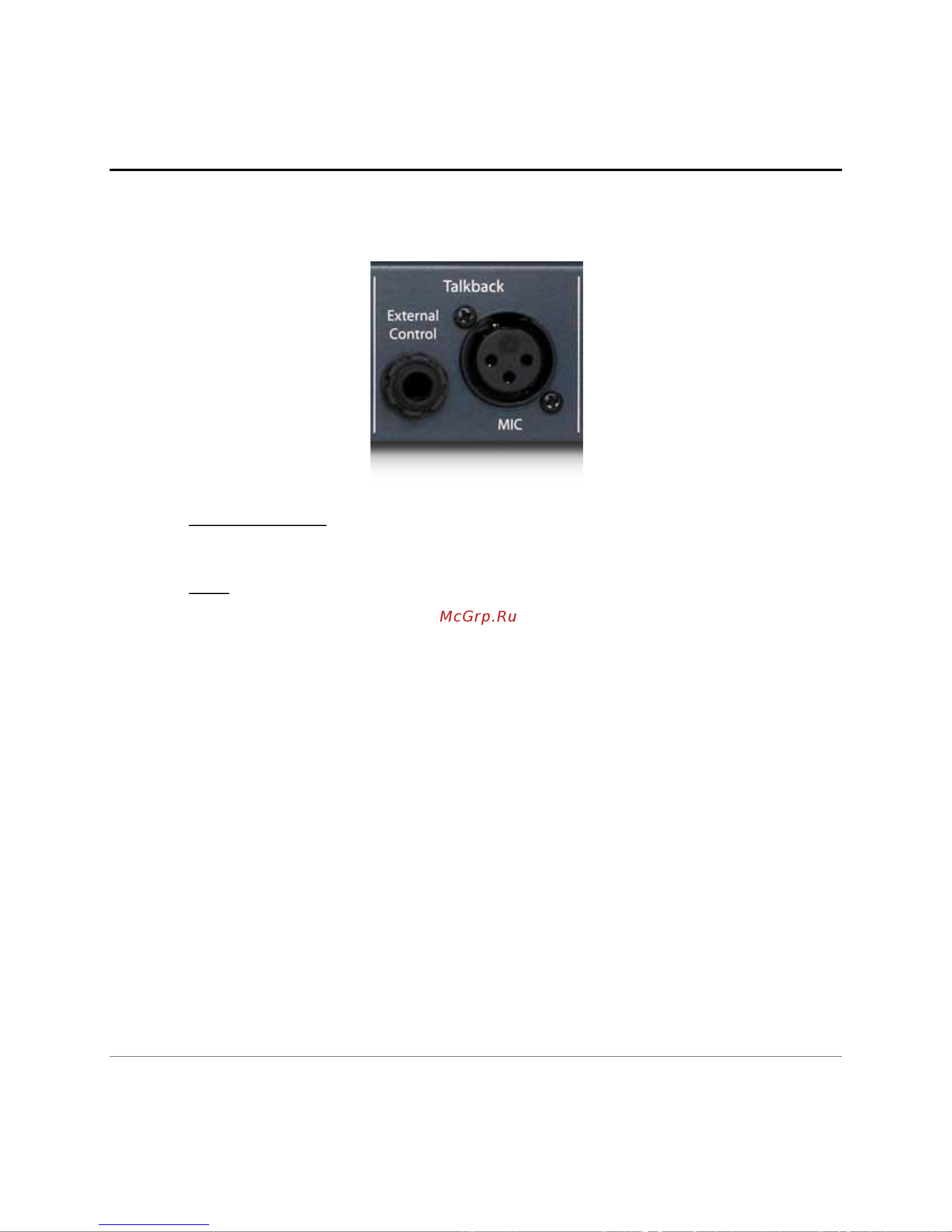 PRESONUS HP60 [15/20] Controls connections