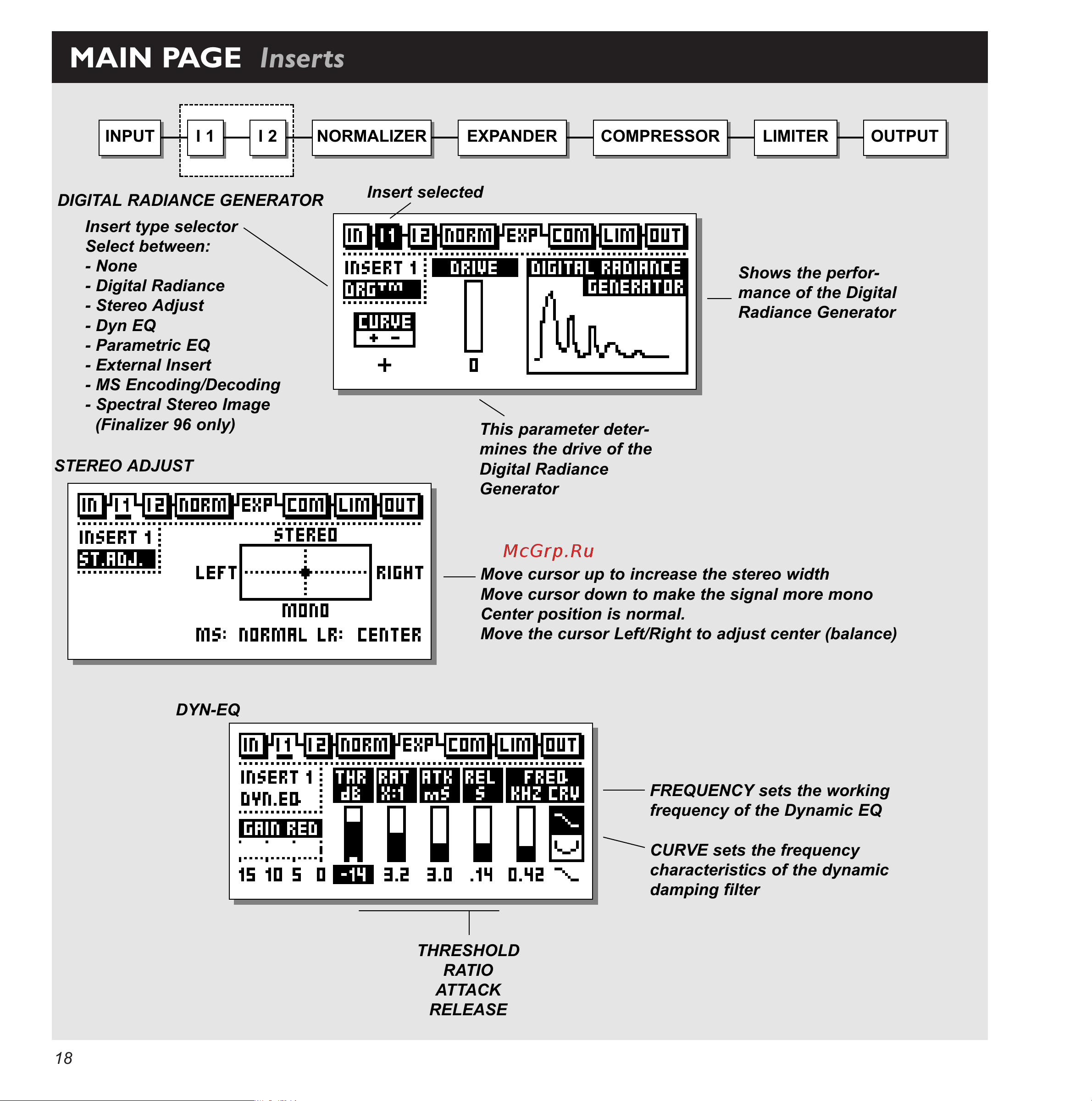 Tc Electronic Finalizer 96K [18/56] Main page inserts