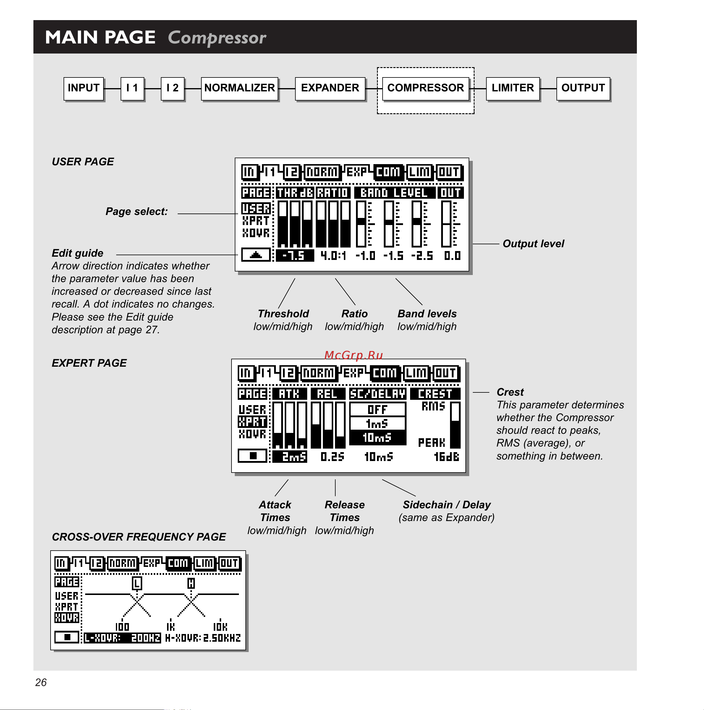 Tc Electronic Finalizer 96K [26/56] Main page compressor