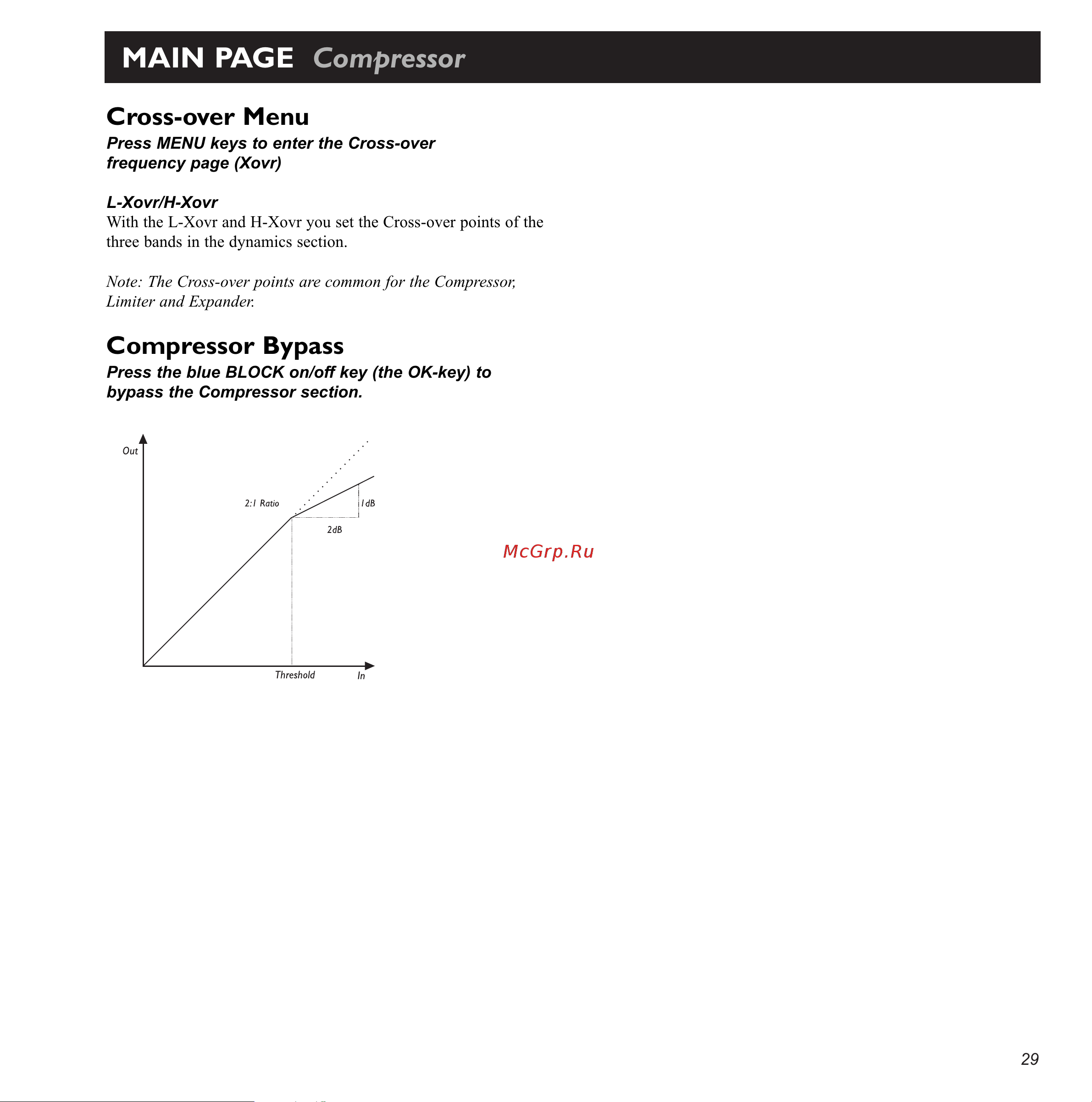Tc Electronic Finalizer 96K [29/56] Main page compressor