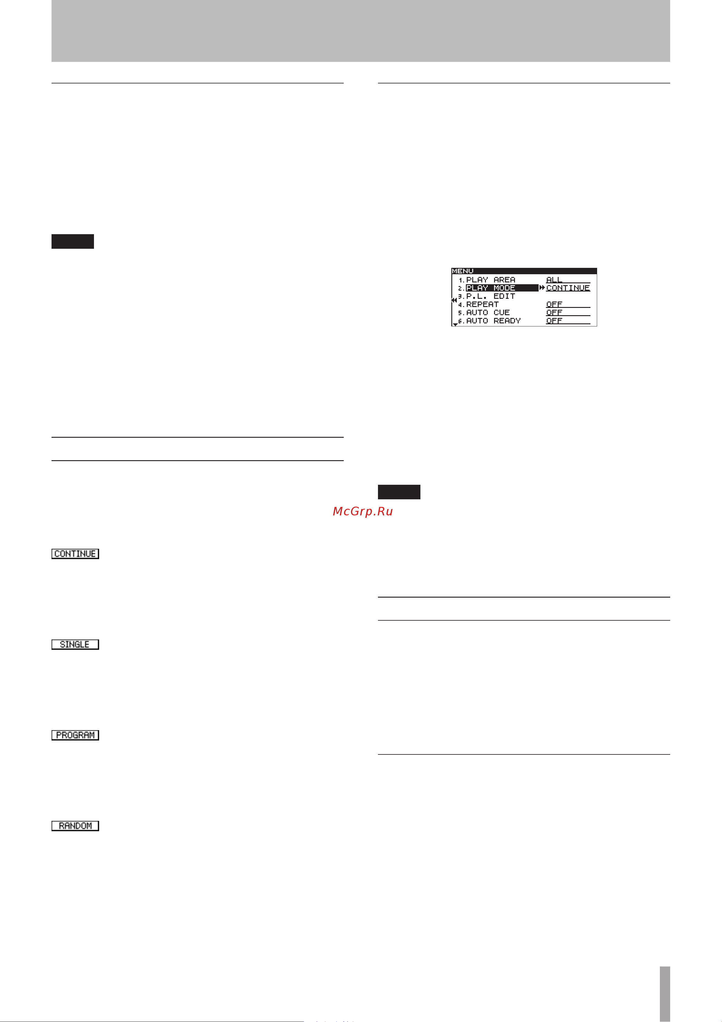 Tascam SS-R200 [29/84] Selecting the current folder or current playlist