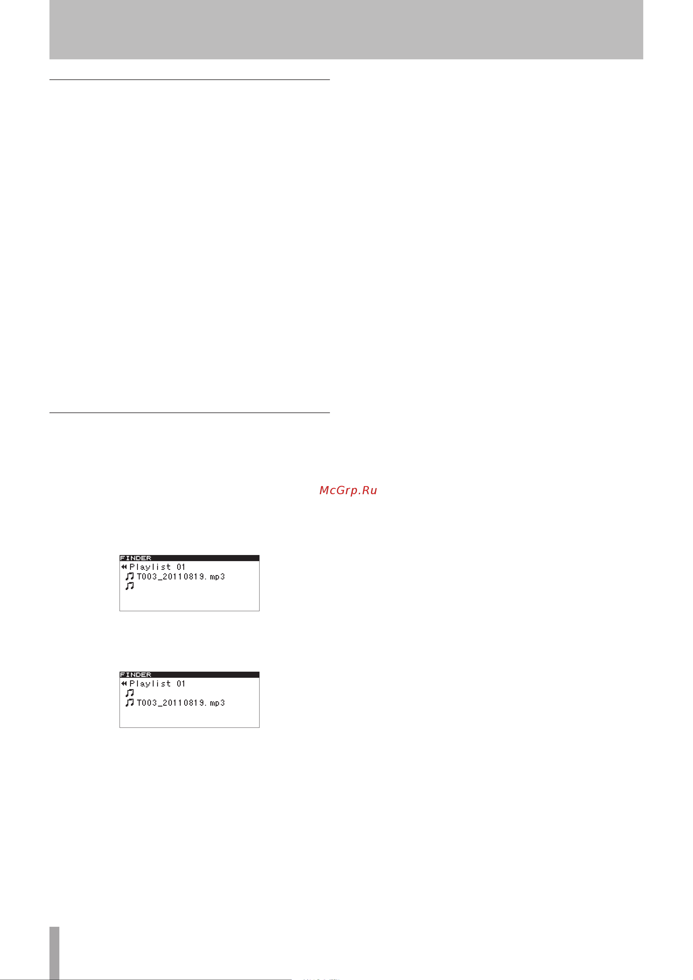 Tascam SS-R200 [62/84] Editing the playlist usb sd cf media only