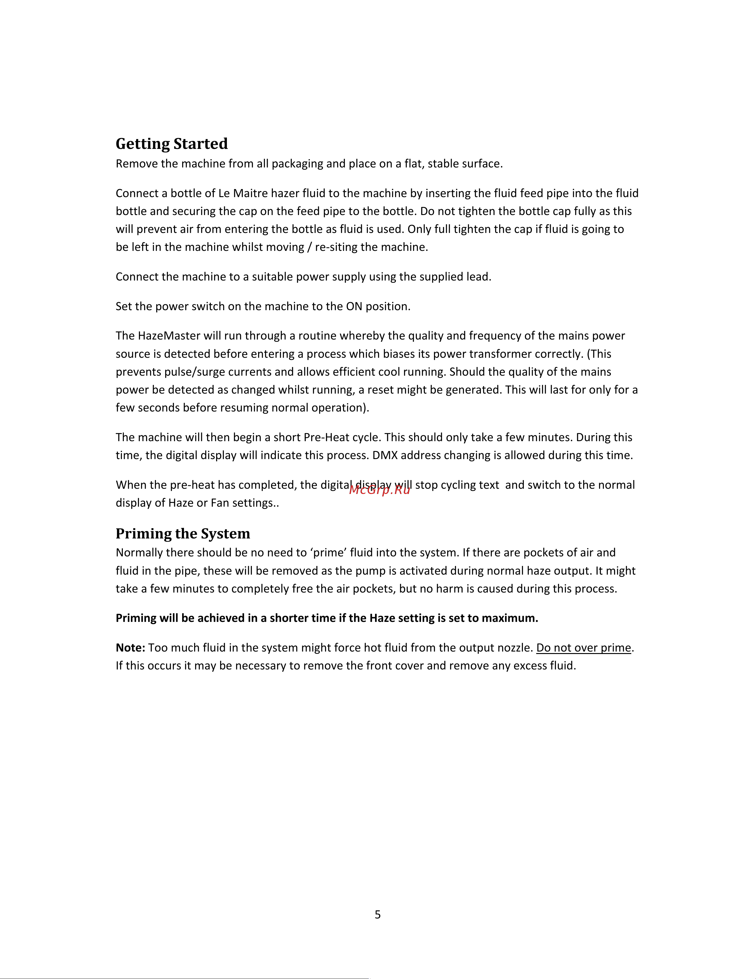 LE MAITRE HAZEMASTER [5/11] Getting started