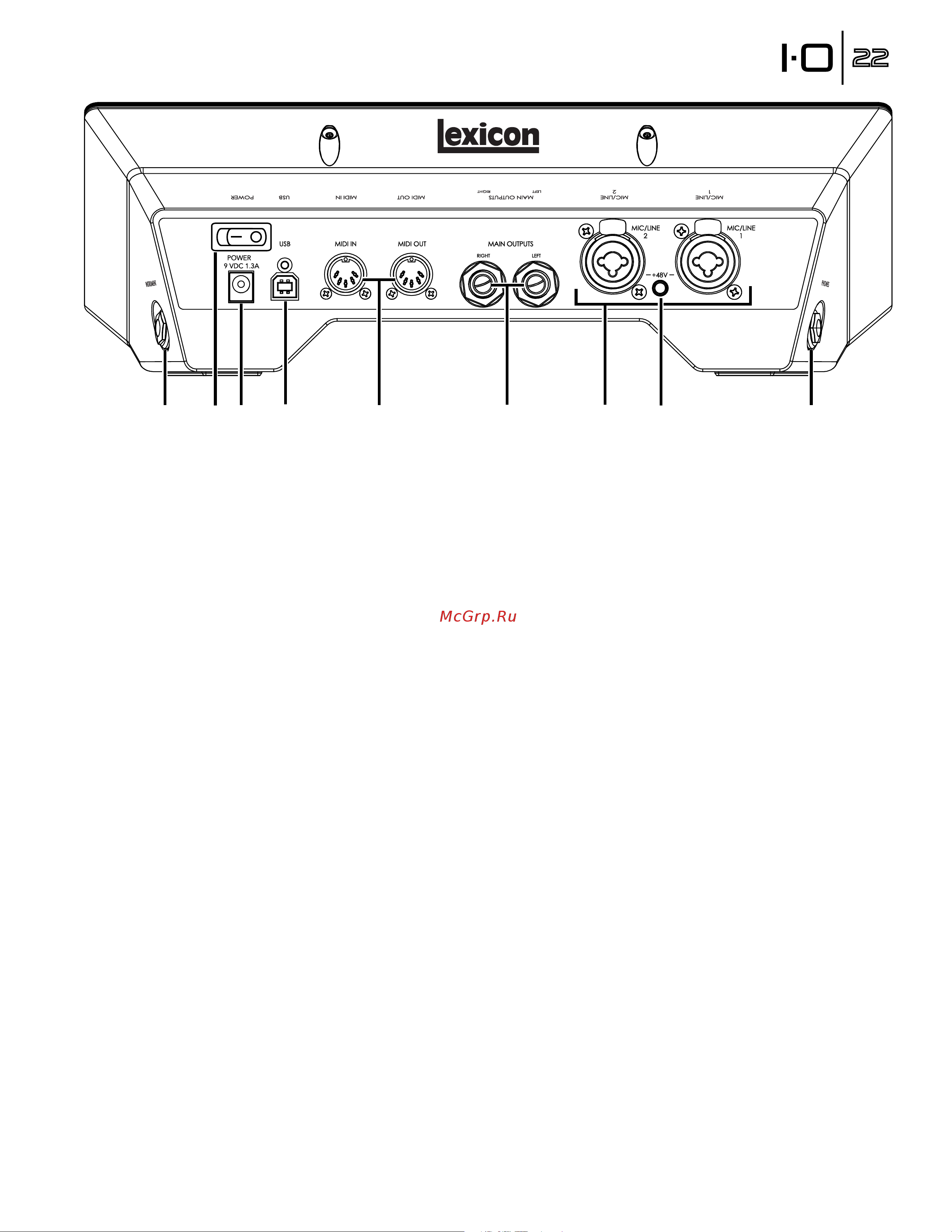 Lexicon IO22 [11/28] 3 2 4 5 6 7 8 9