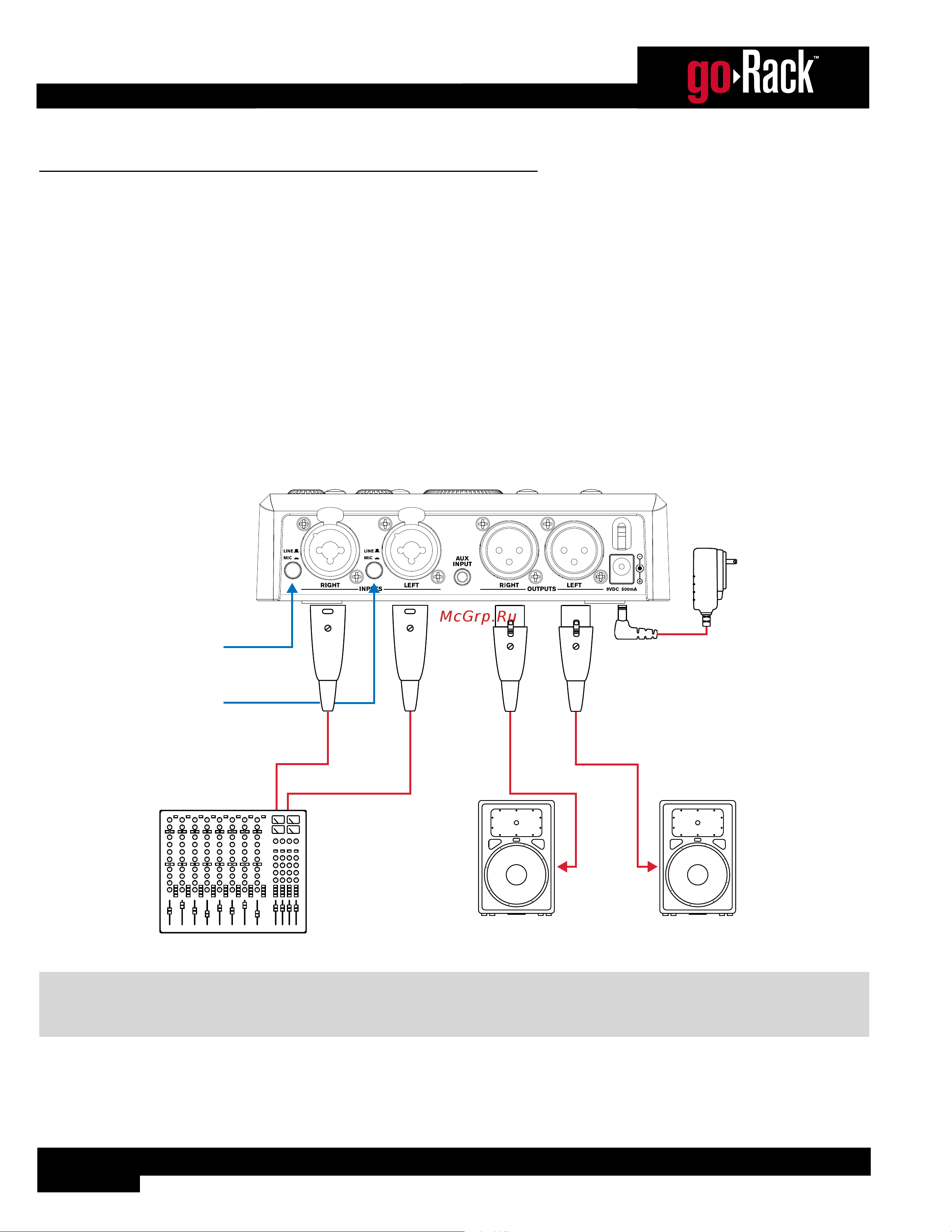 DBX goRack [26/31] Application 3 band performance dj