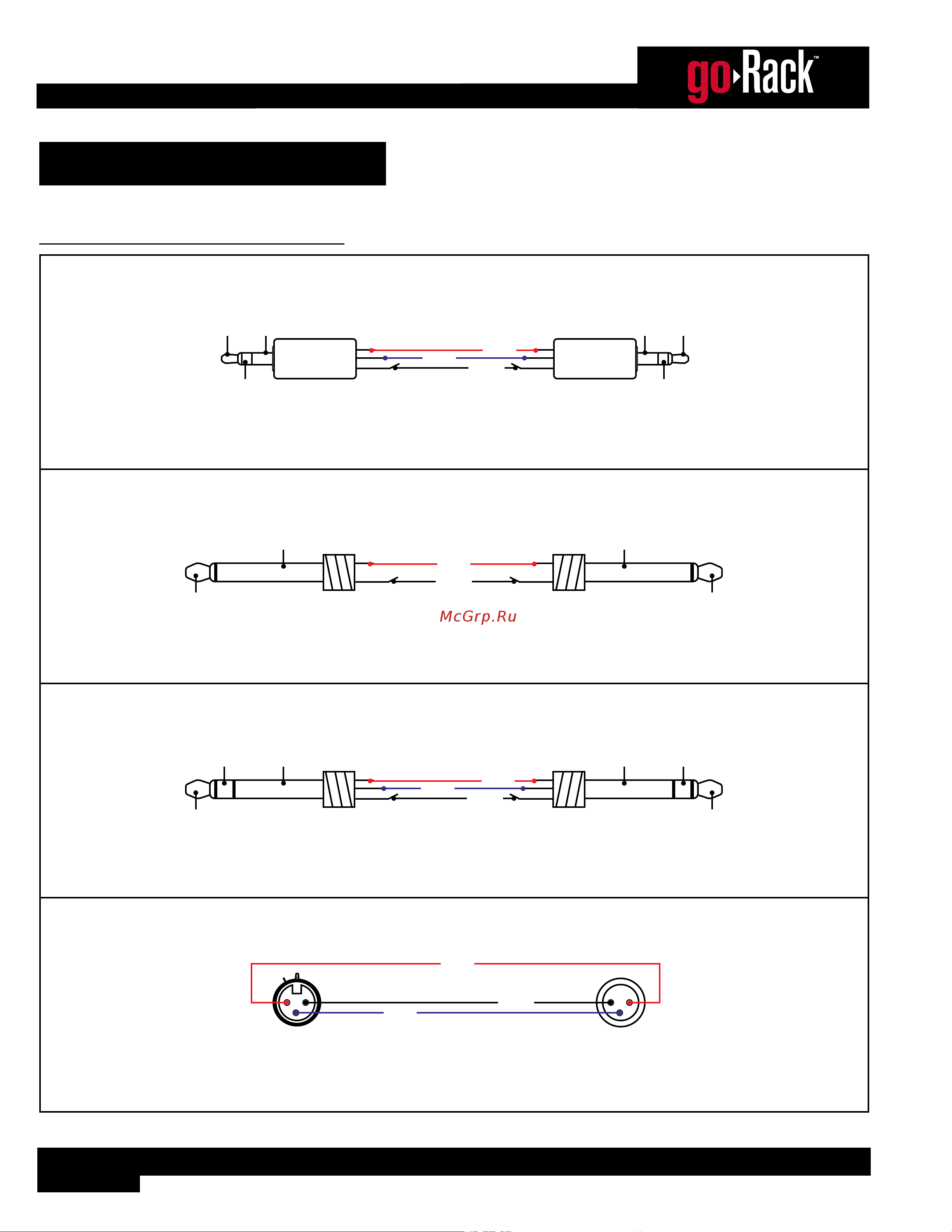 DBX goRack [28/31] Technical information