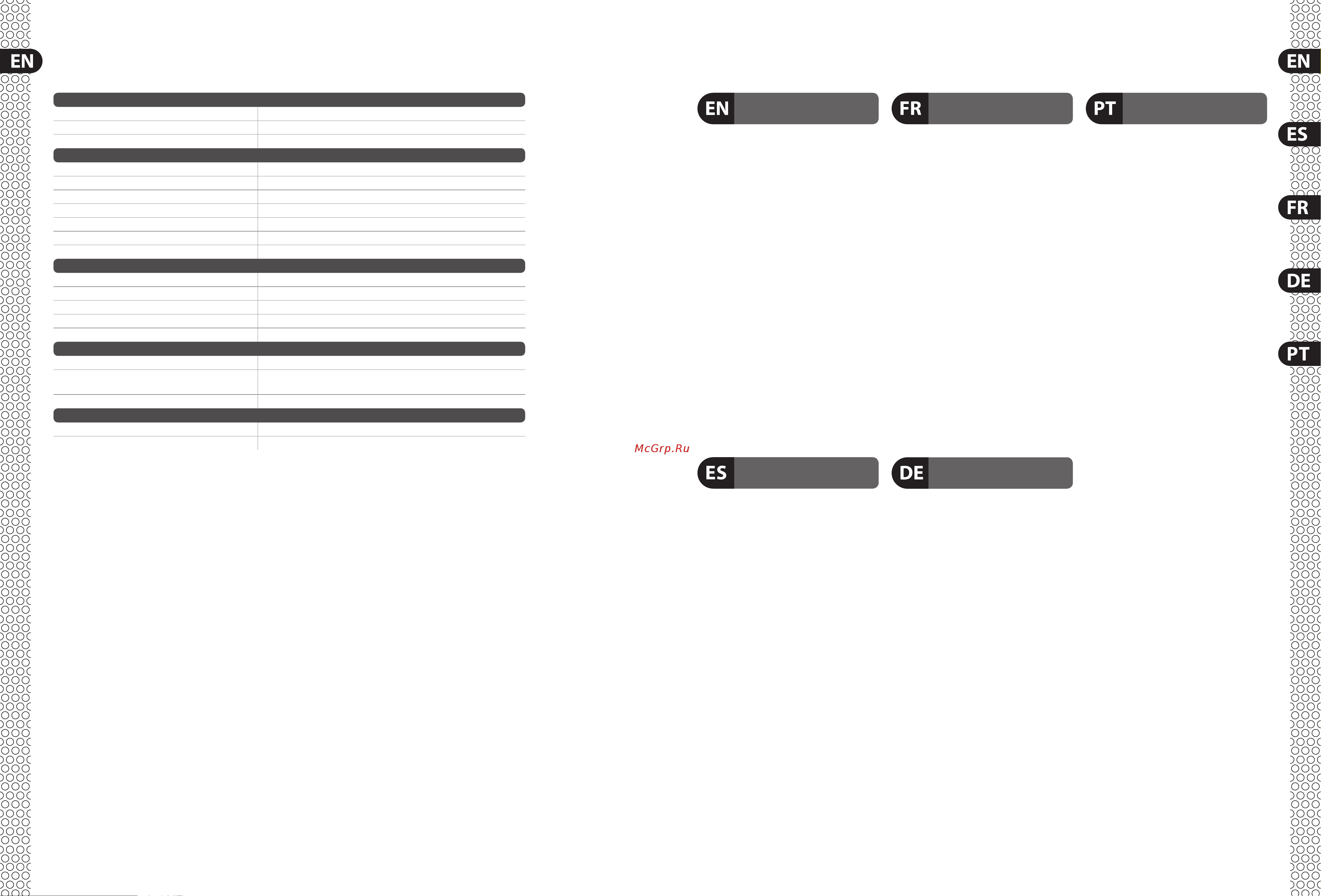 Bugera G5 INFINIUM [10/12] Other important information
