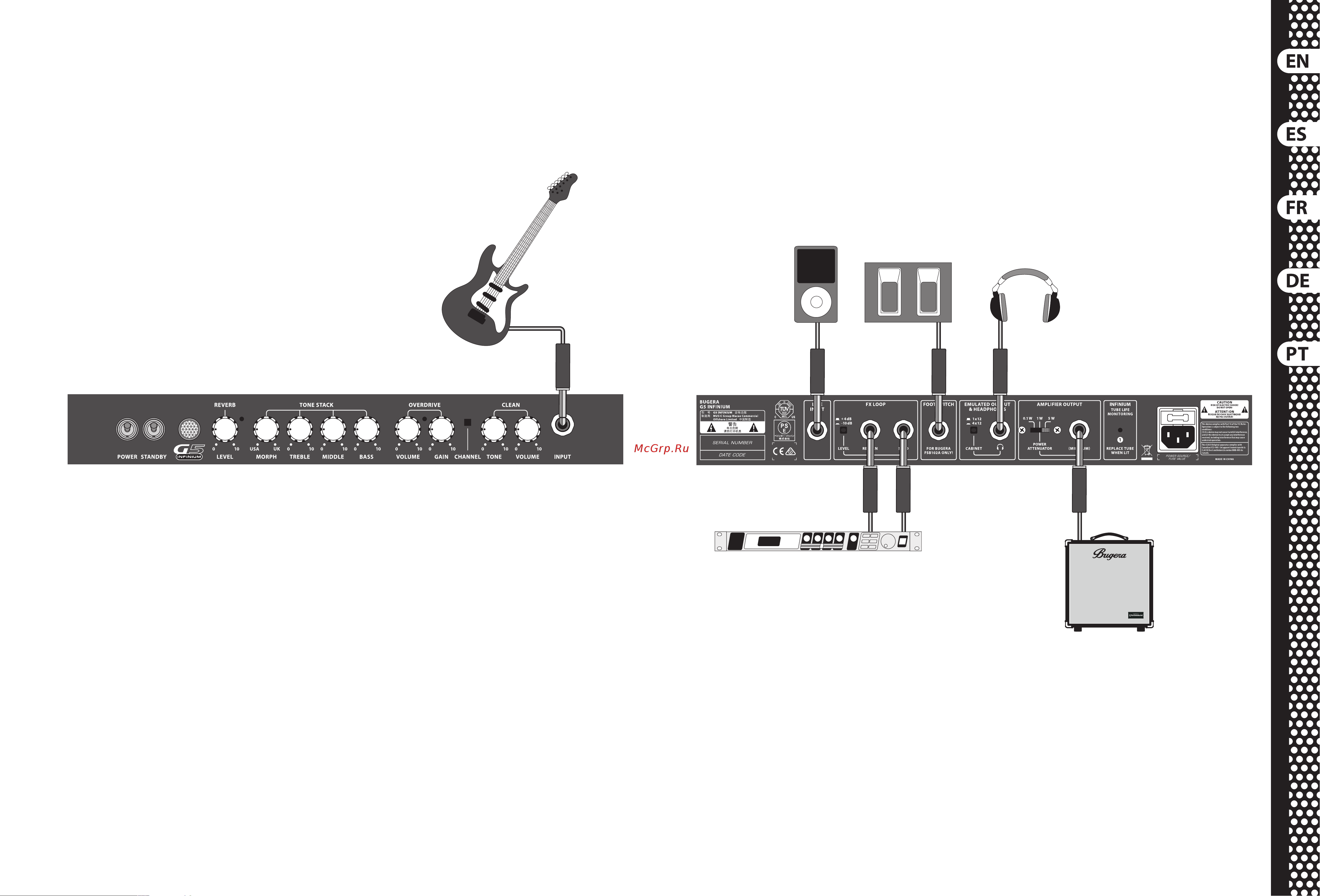 Bugera G5 INFINIUM [6/12] Bugera g5 infinium hook up