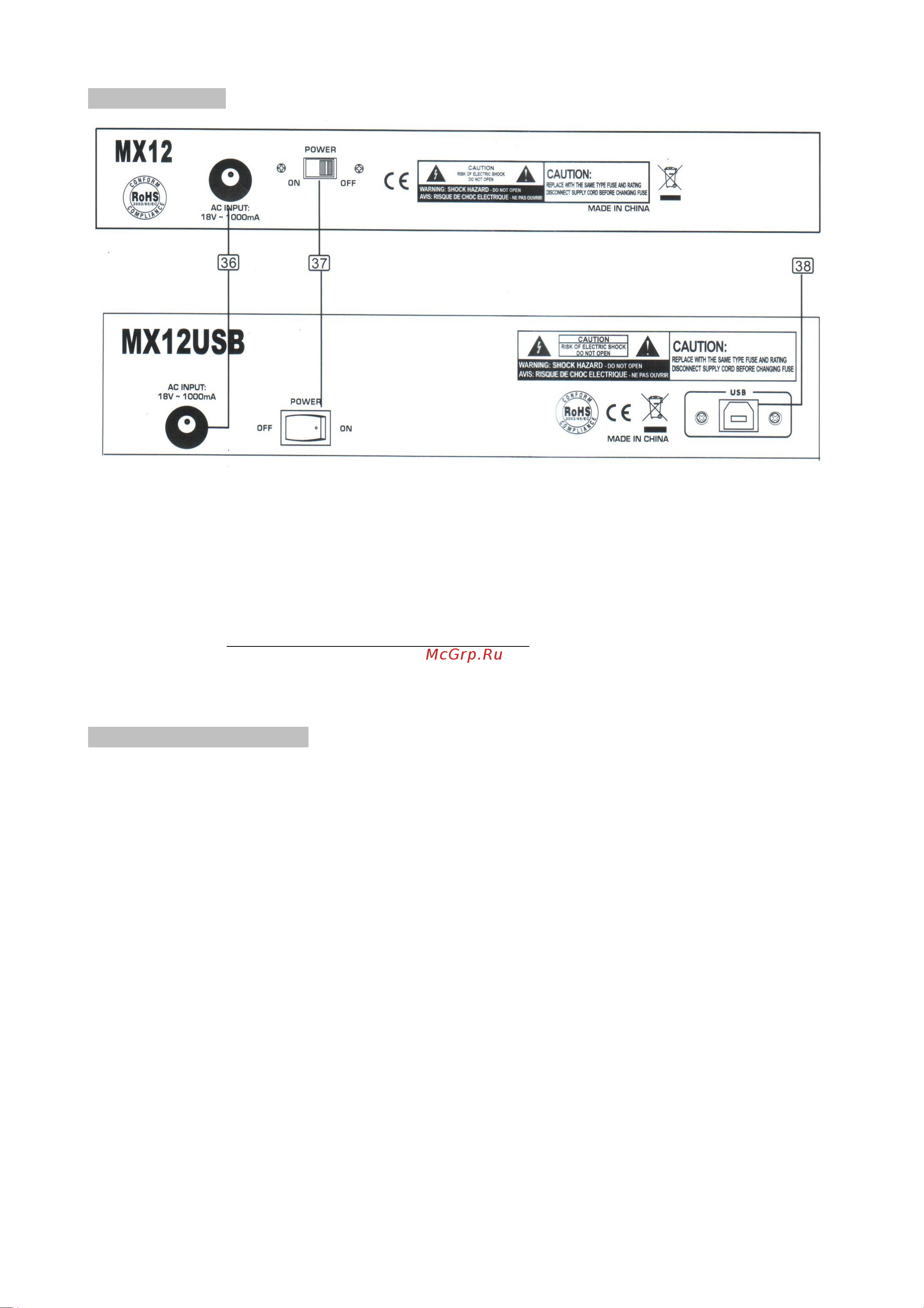 Invotone MX12USB [10/16] Советы по установке
