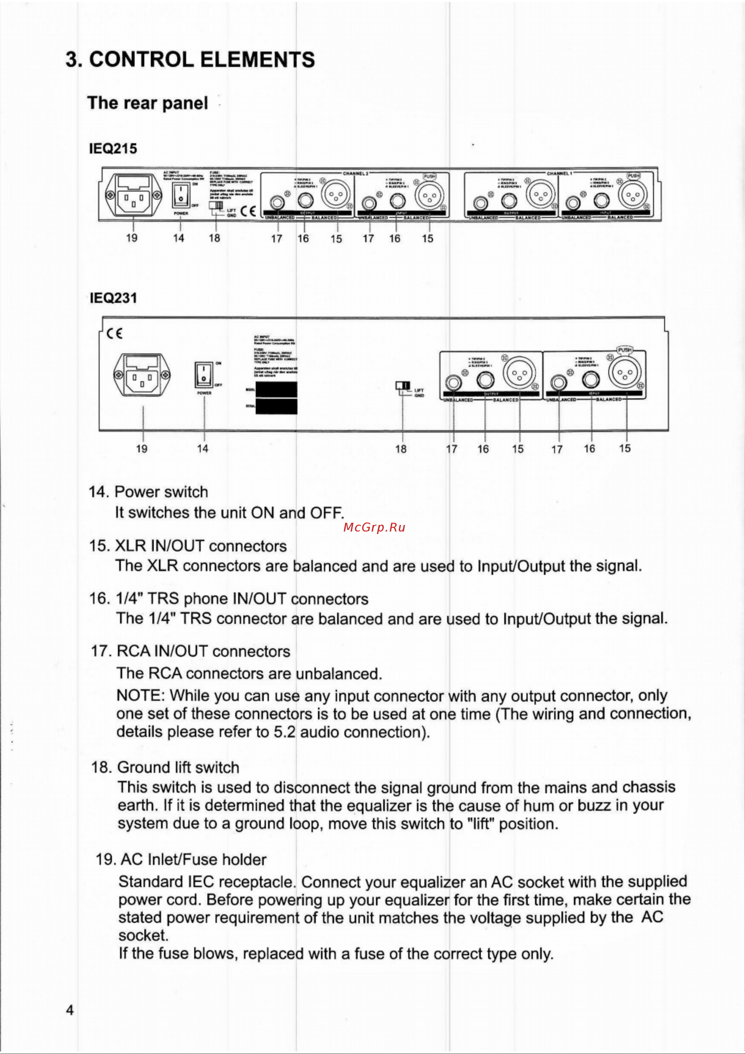Invotone IEQ215 Руководство по эксплуатации онлайн [6/13] 776879
