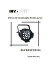 Involight SUPERSPOT200 Руководство по эксплуатации