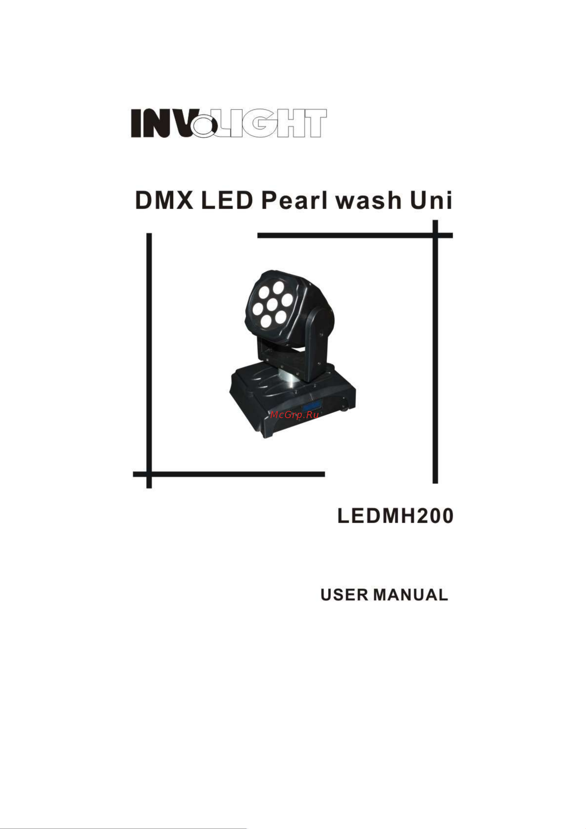 Involight LED MH200 Руководство по эксплуатации онлайн
