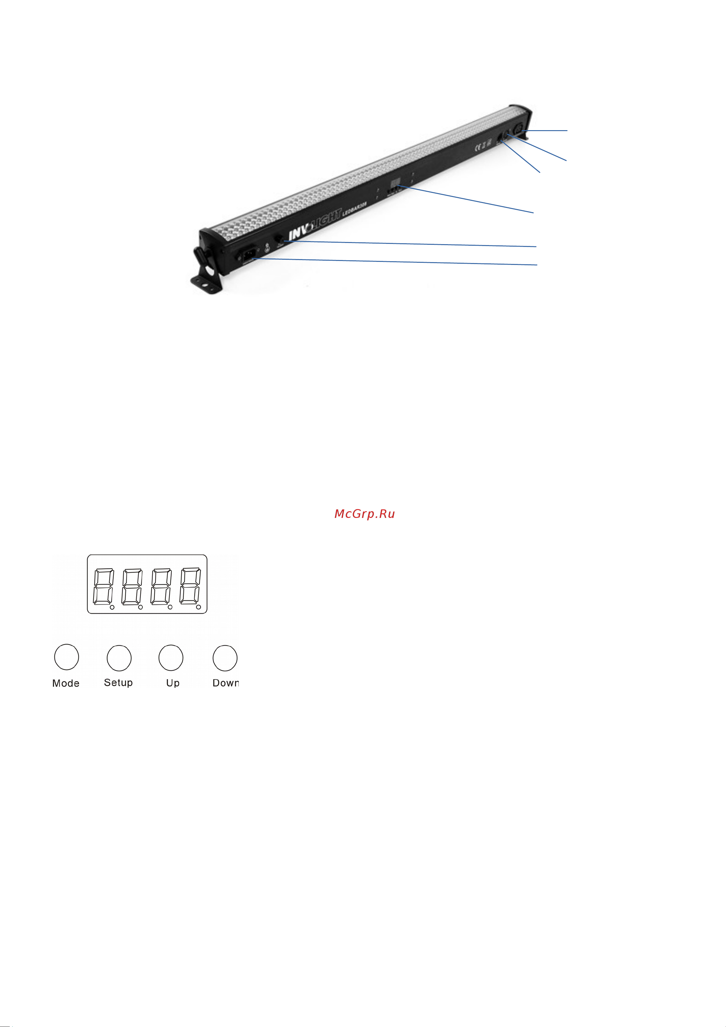 Involight LED BAR308 [6/13] Часть 3 функции