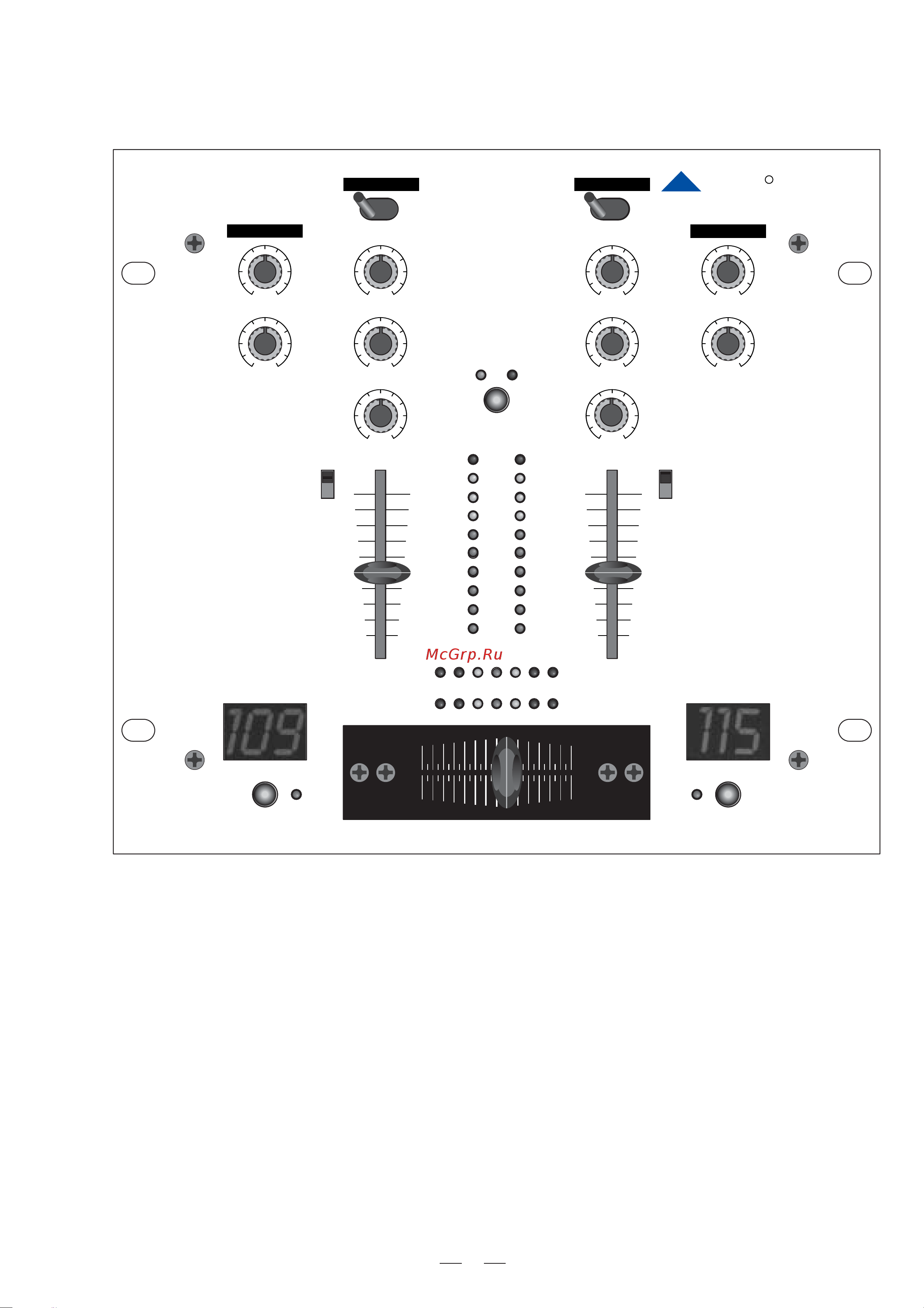 Alto DJM-2 [7/16] Control elements