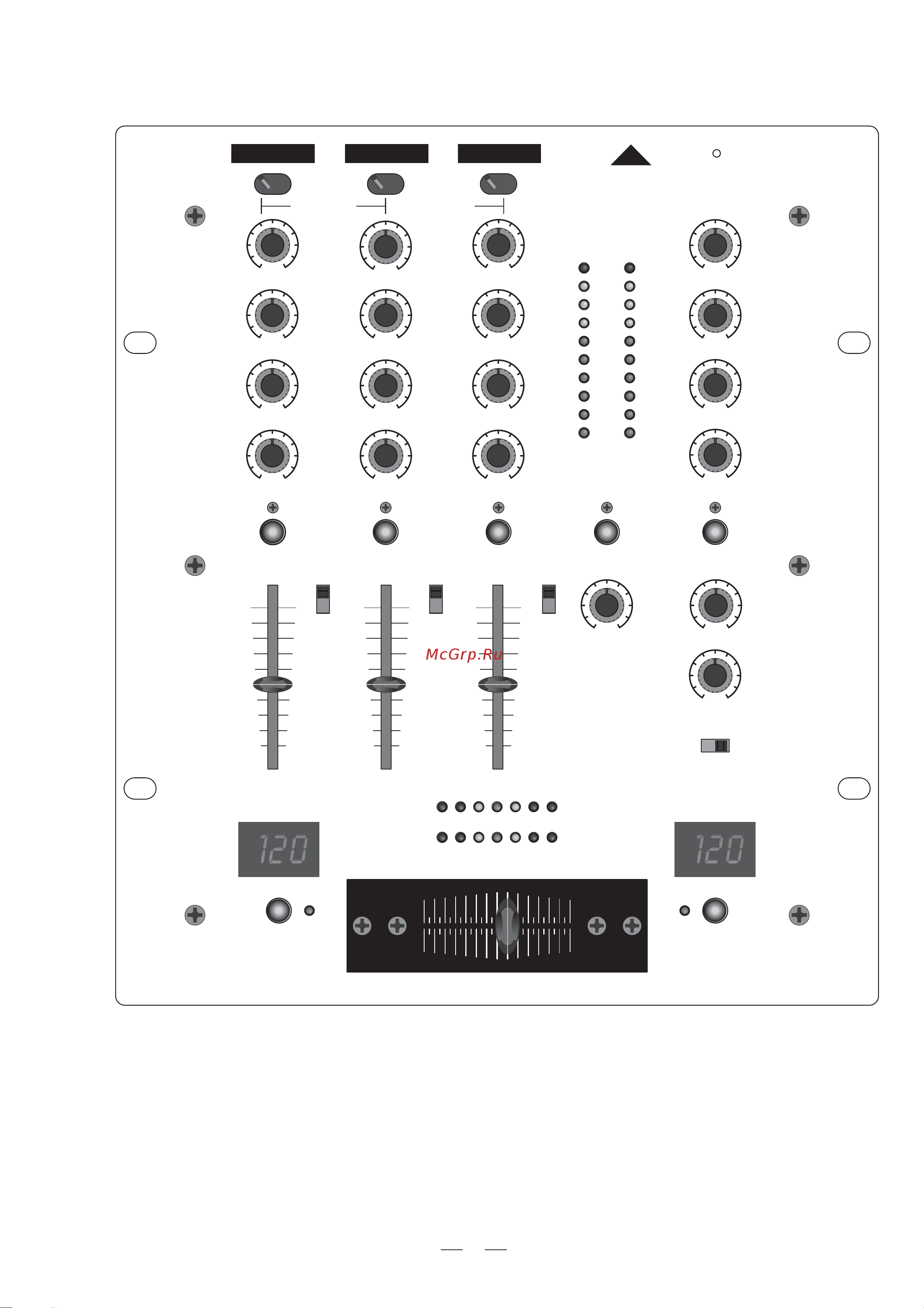 Alto DJM-4 [7/16] Control elements