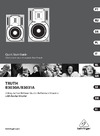 Behringer TRUTH B3031A Руководство по эксплуатации