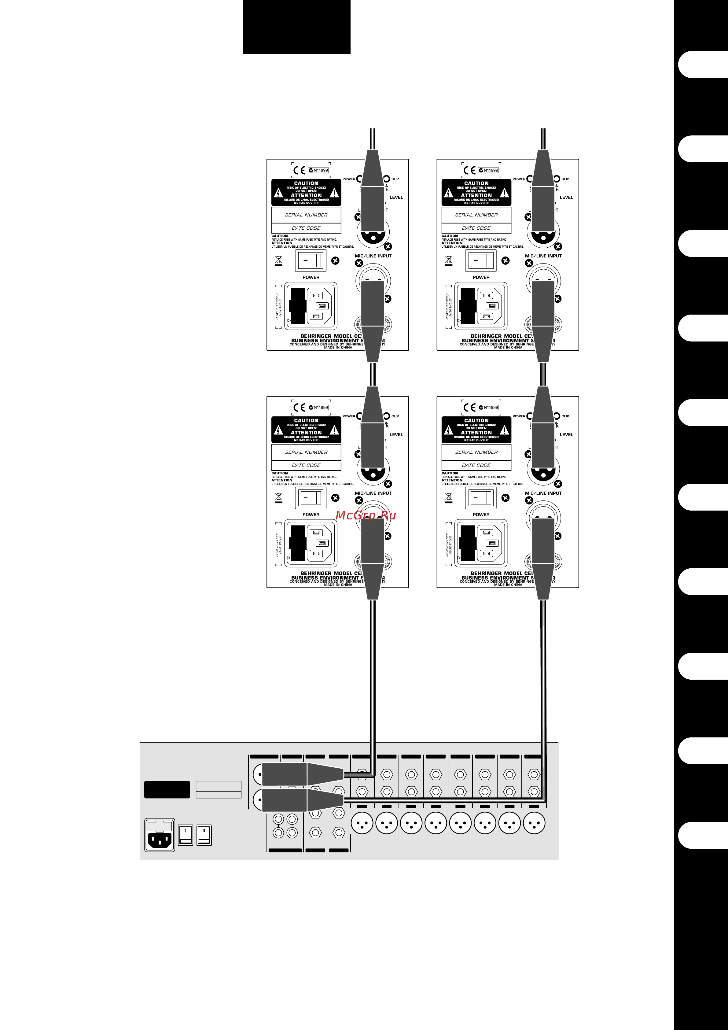 Behringer CE 500A-WH [11/22] Ce500a