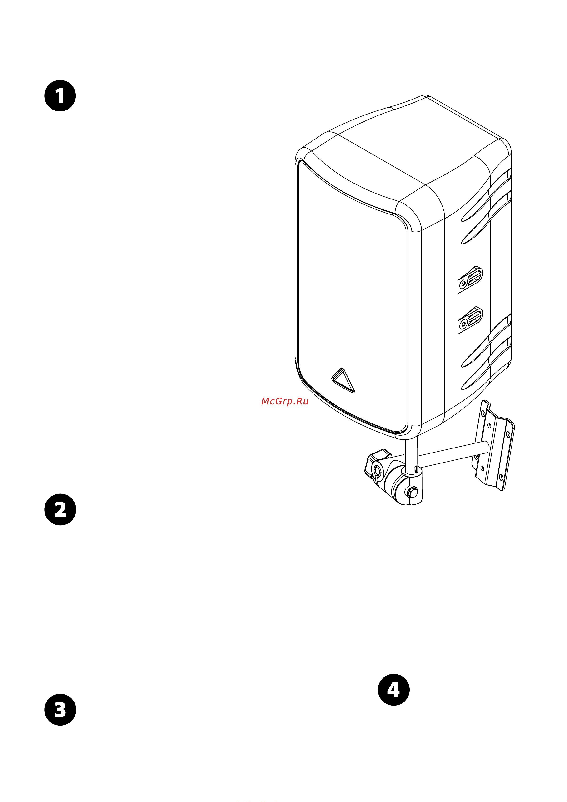 Behringer CE 500A-WH [18/22] Ce500a mounting instructions